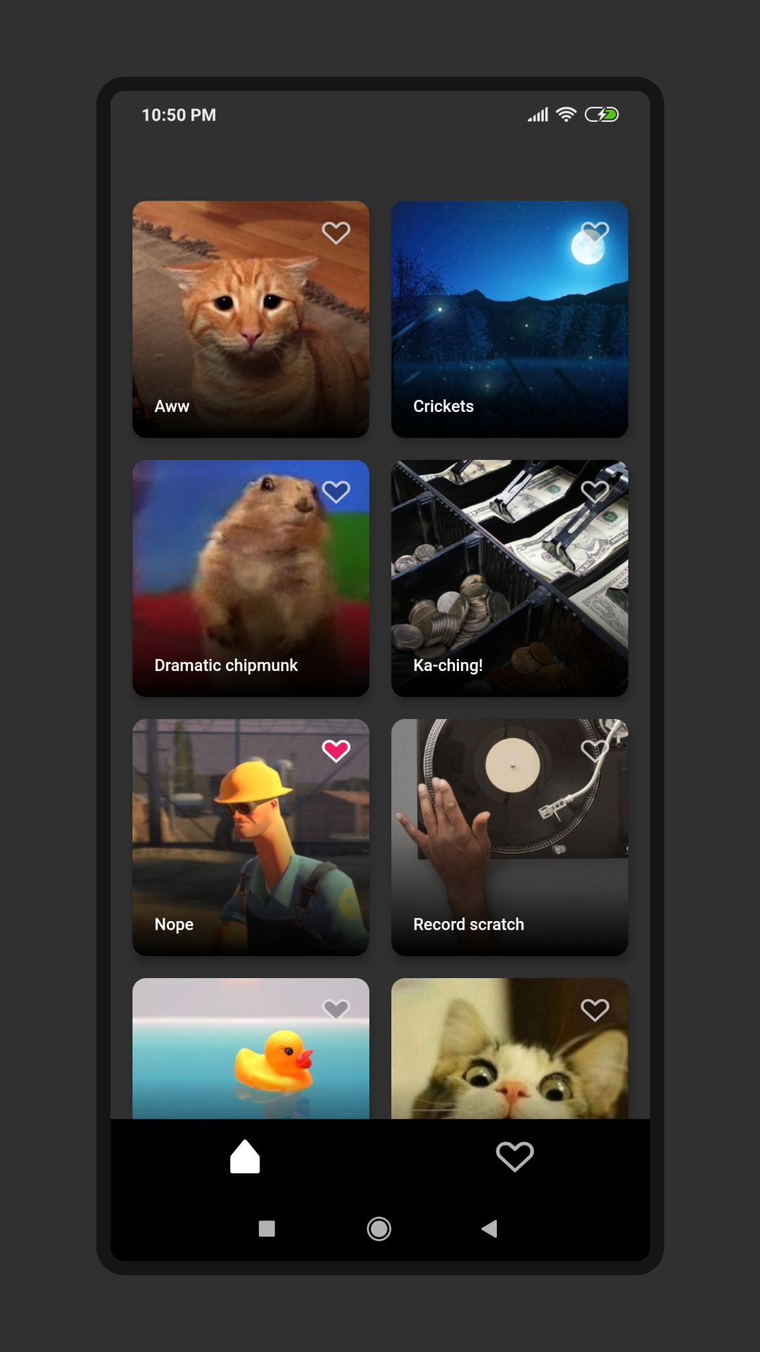 Memart - meme soundboard screenshot