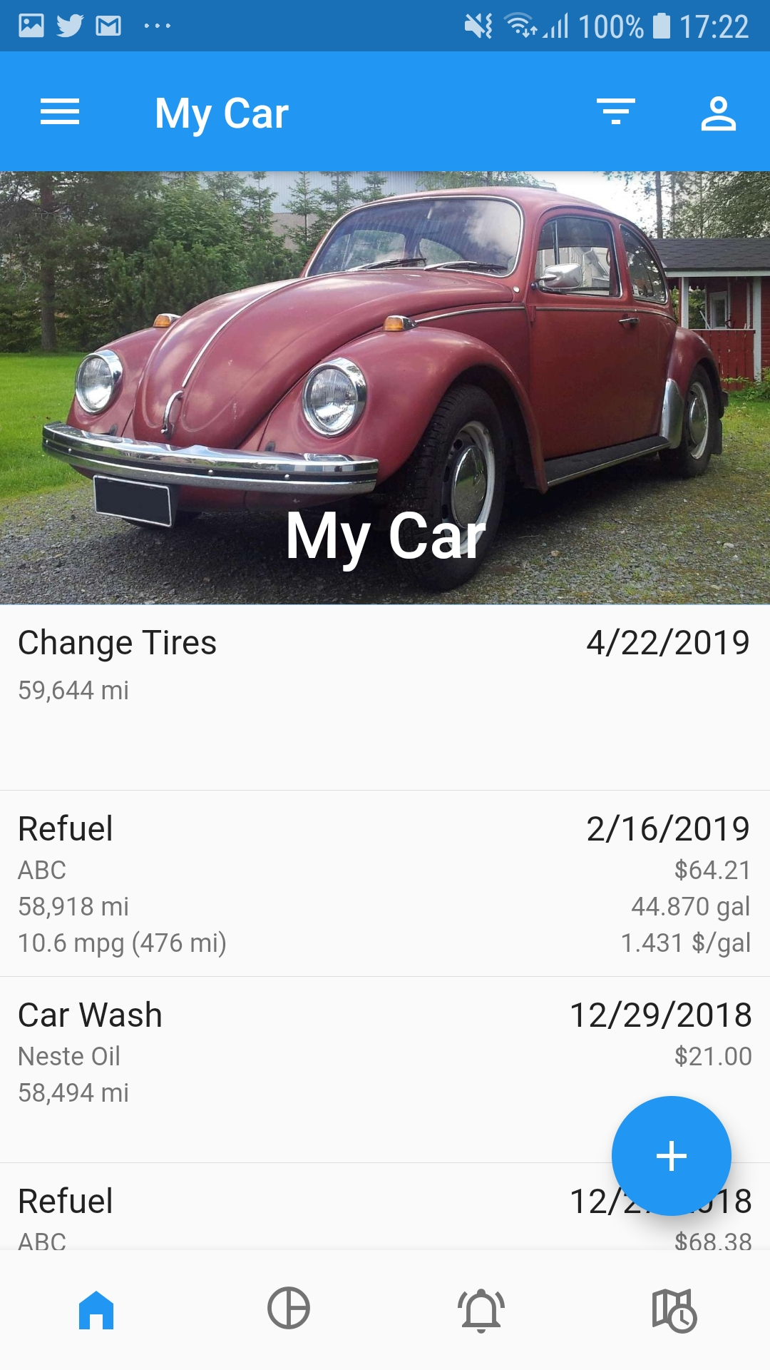 My Car - Fuel Tracker & Vehicle Manager screenshot