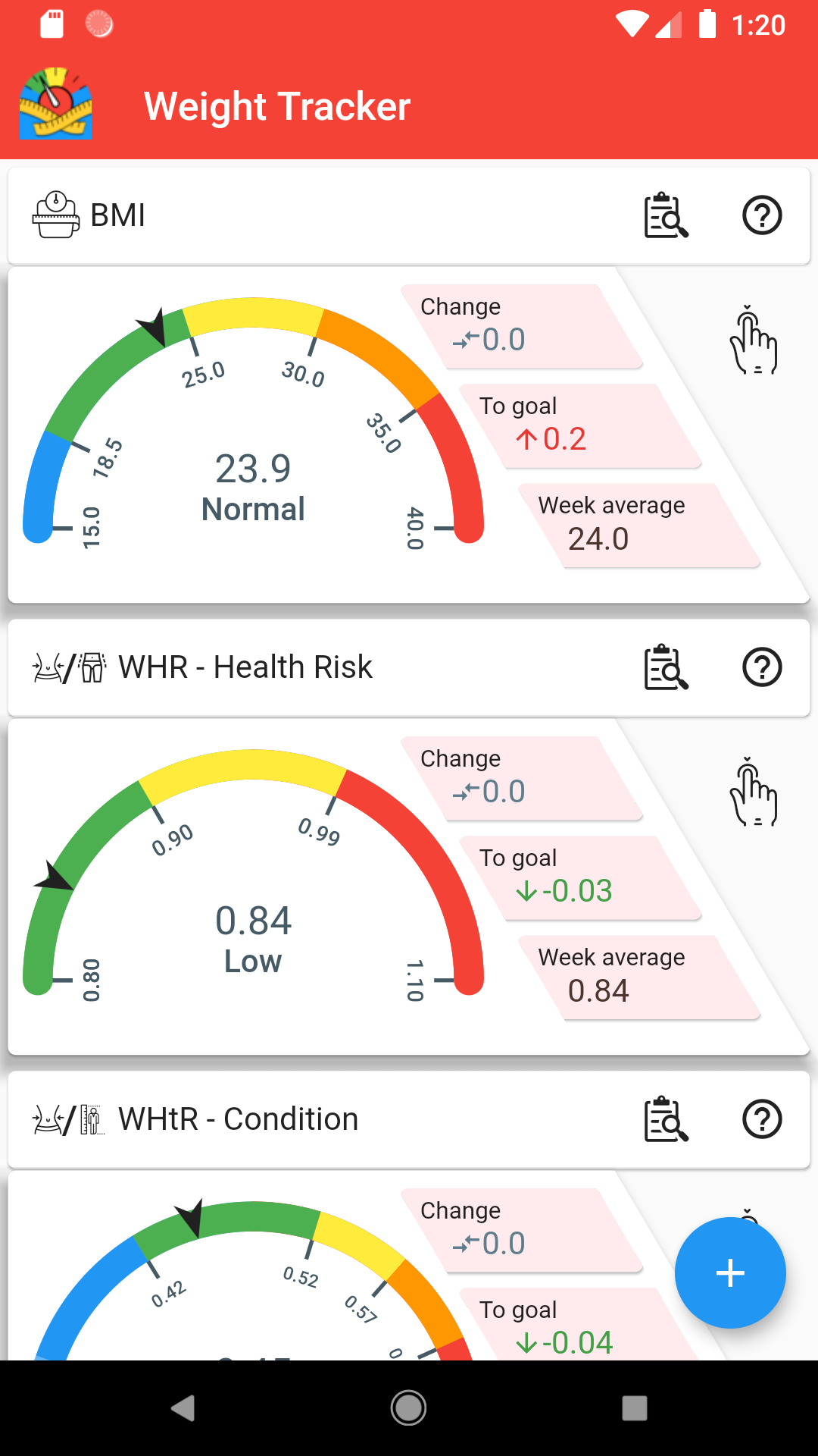 BMI Calculator & Weight Loss Tracker screenshot