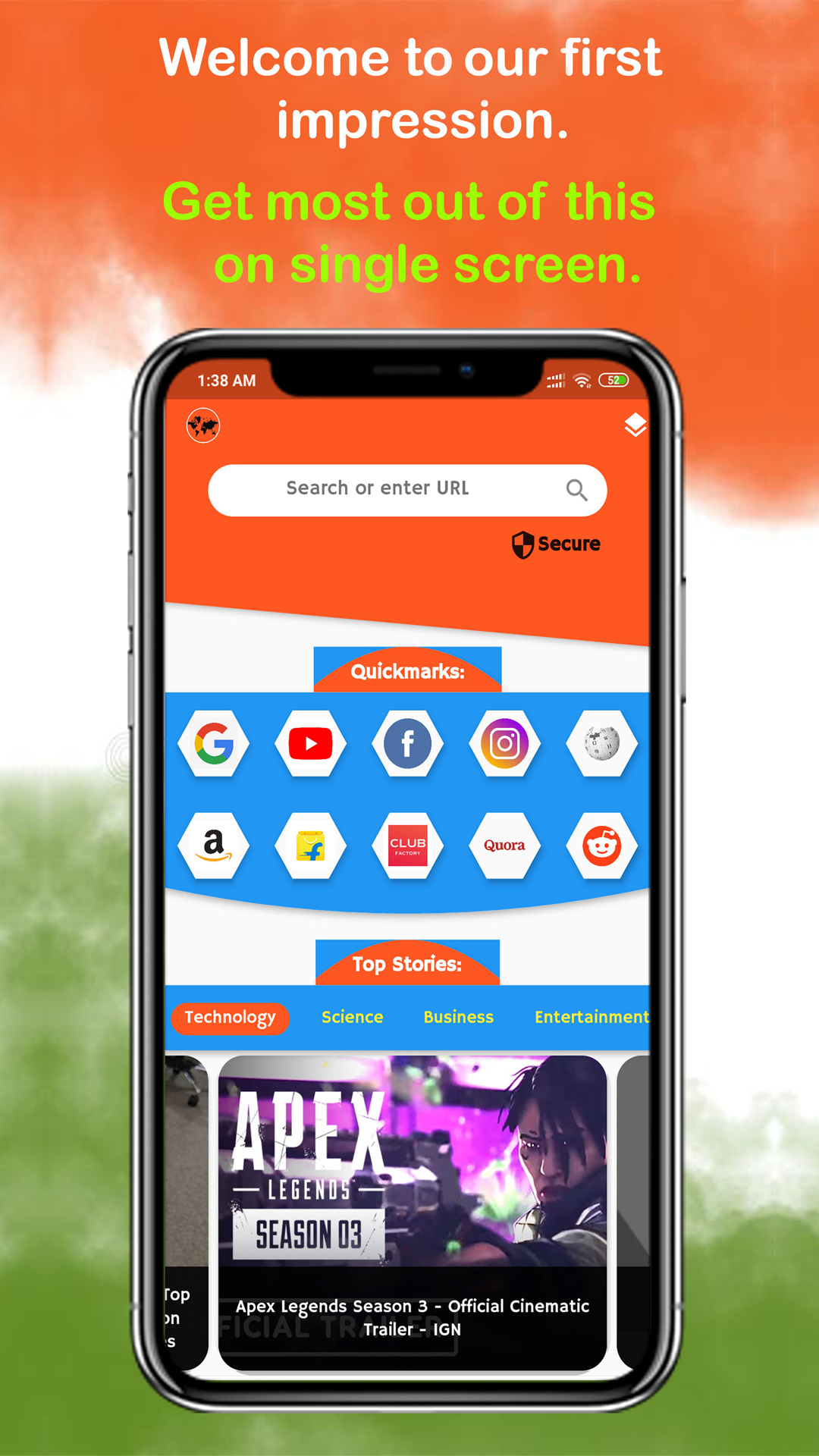 Bit Browser screenshot
