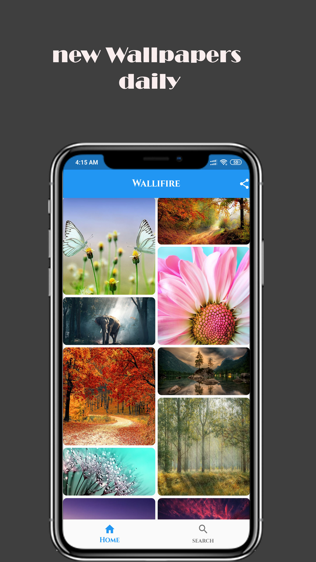Wallifire - 1 million+ images screenshot