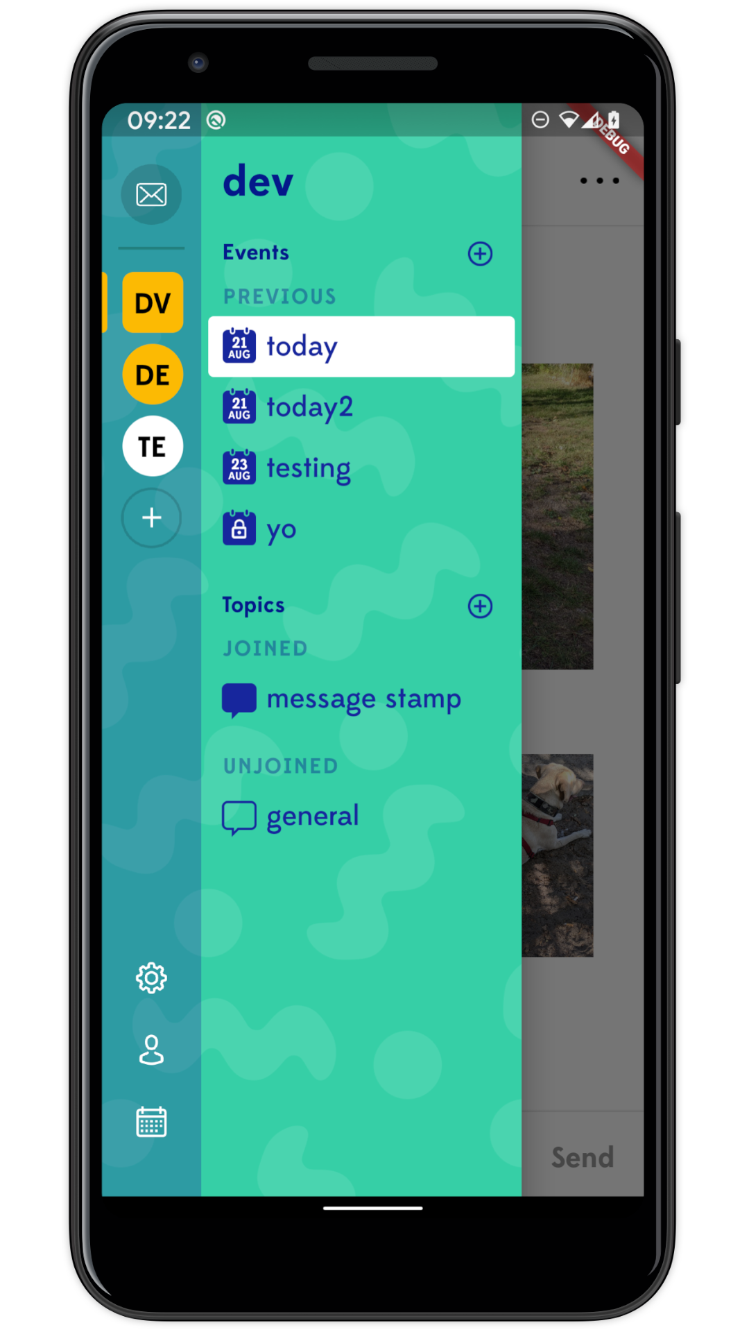 Timy Messenger screenshot 2