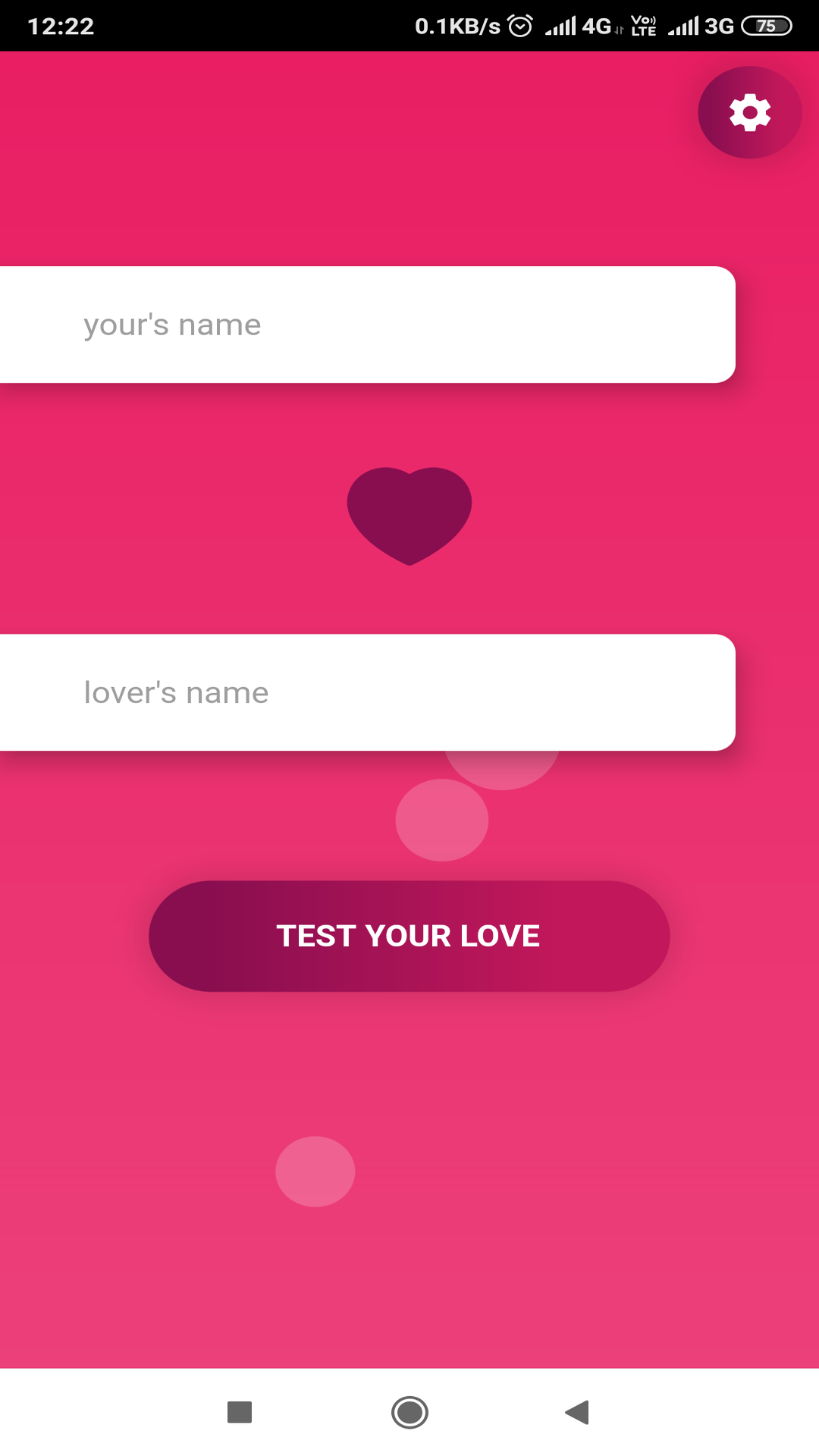 Love Calculator screenshot