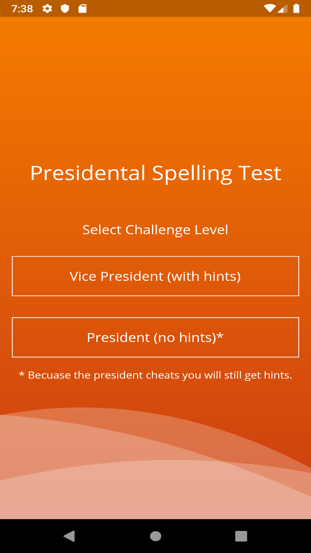Orange Genius screenshot