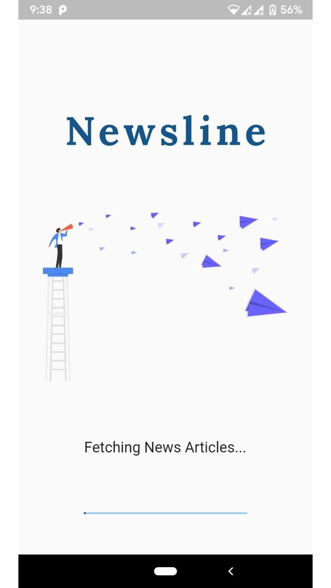 Newsline screenshot
