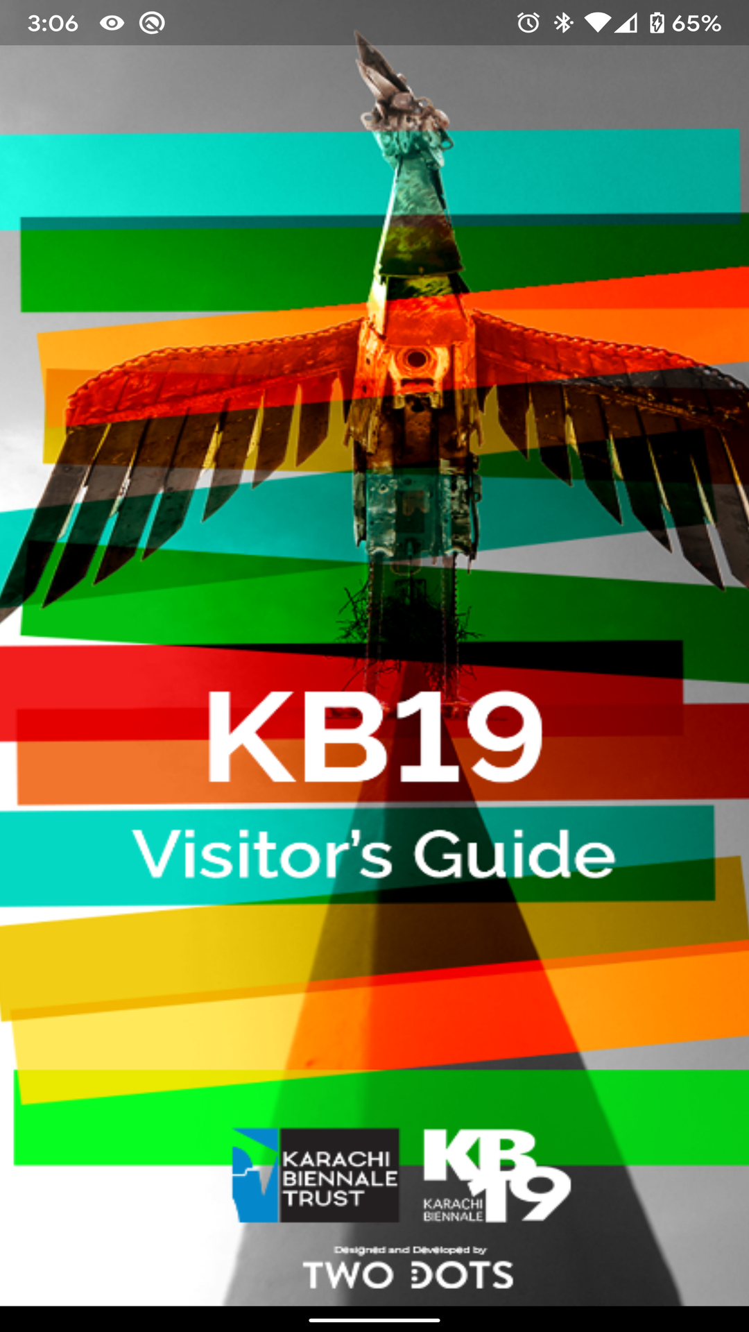 KB19 Visitors Guide App screenshot