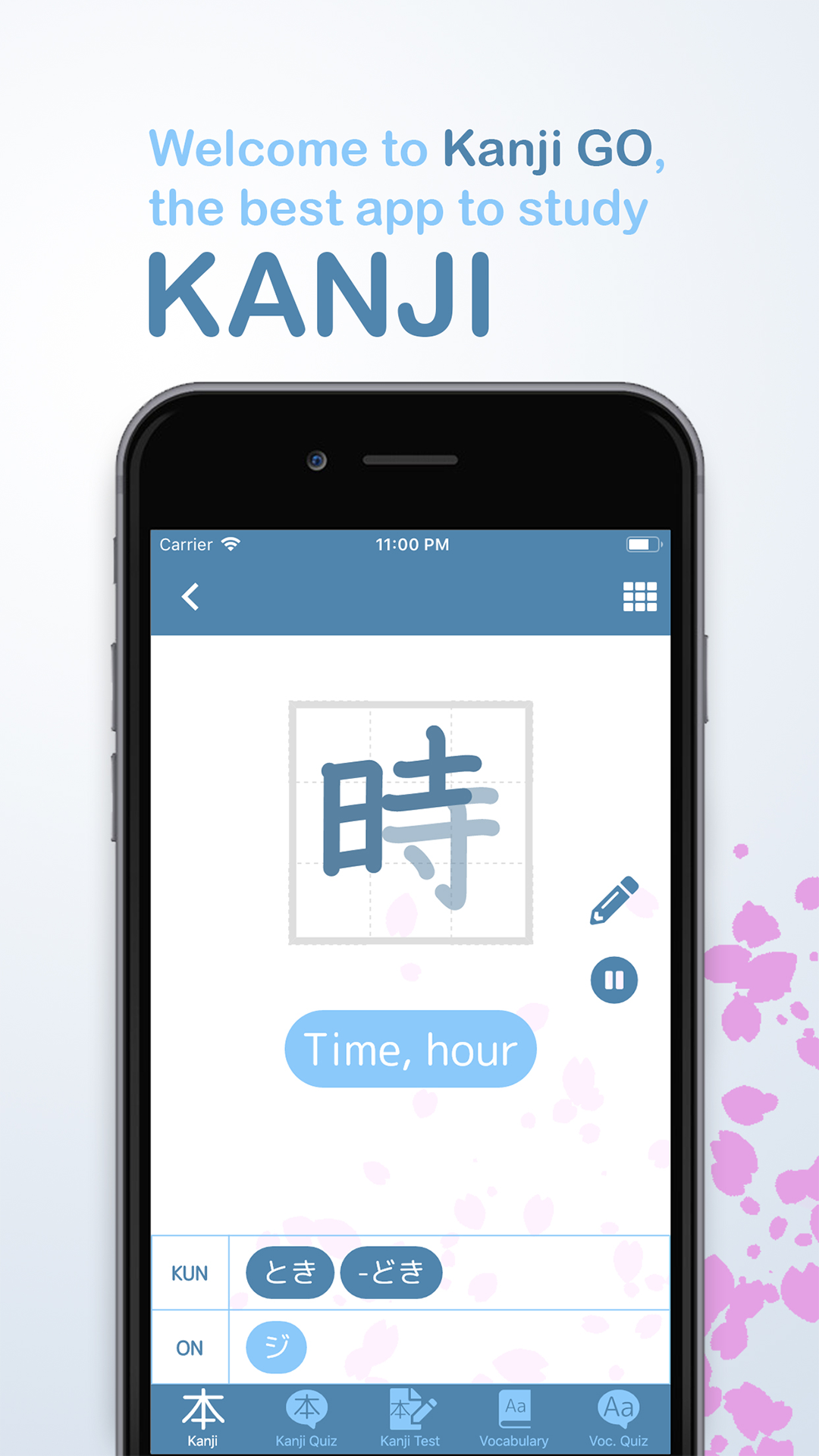 Kanji GO screenshot