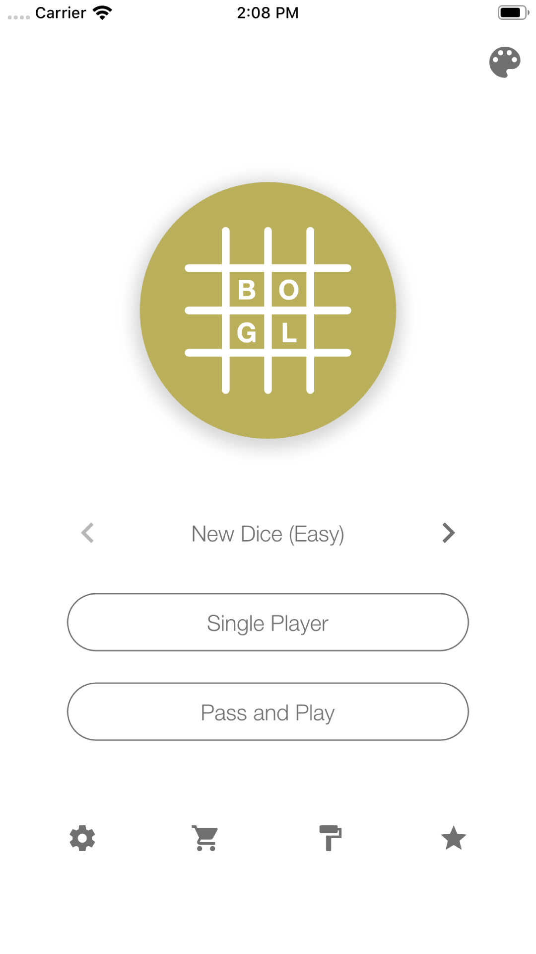 Bogl - The Clean Boggle Game screenshot