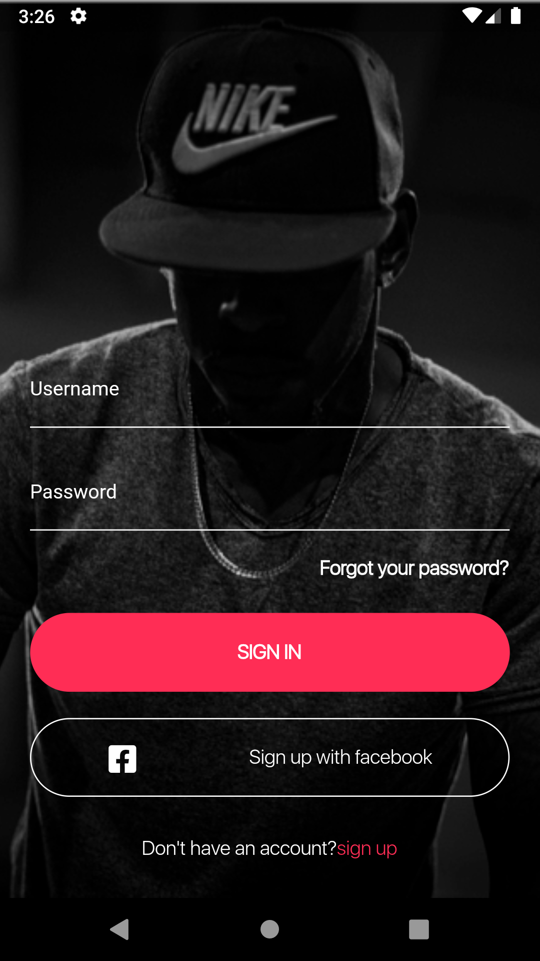 Flutter New Login Interface UI (2-in-1) screenshot