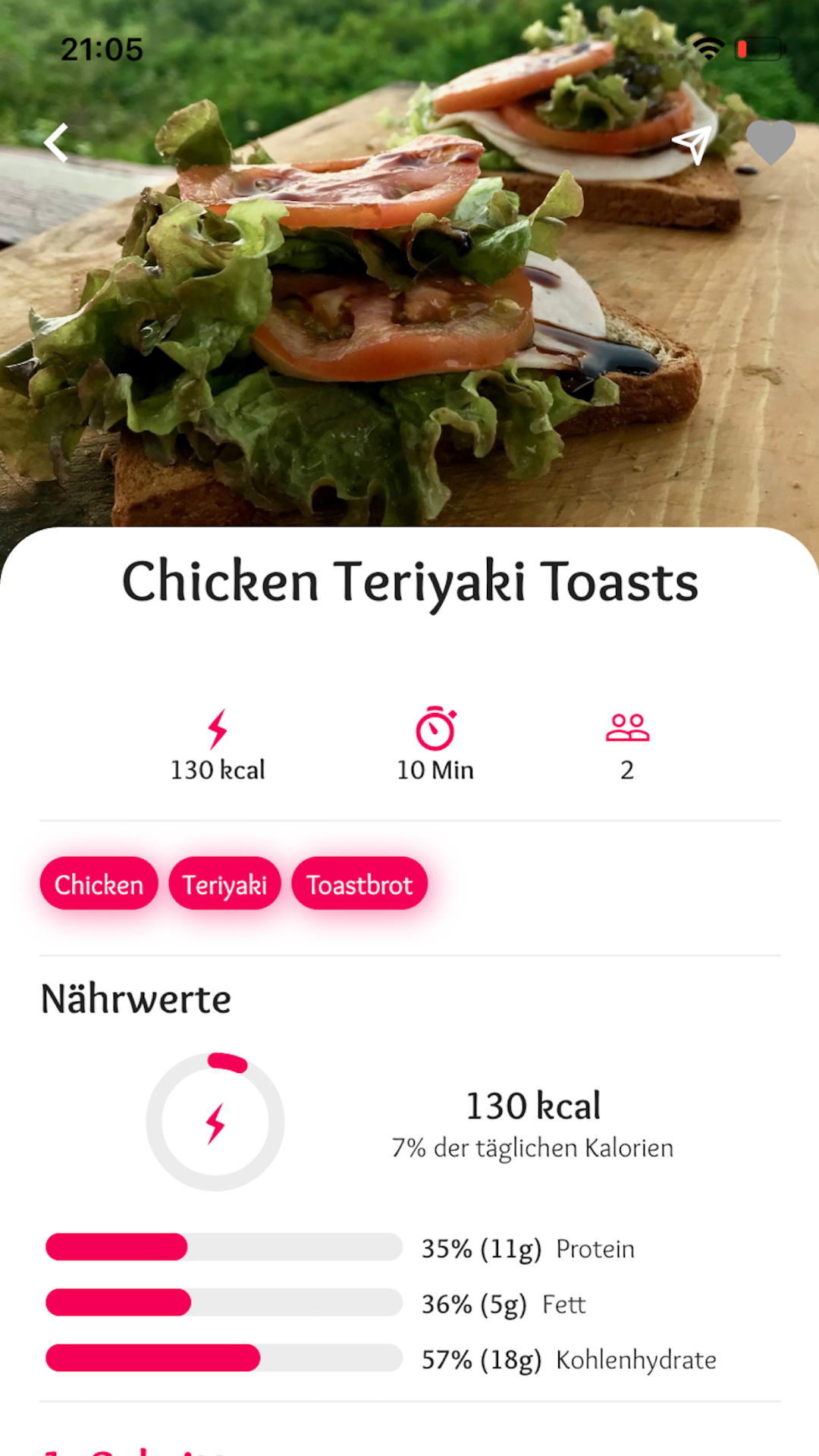 Fitness Recipes screenshot