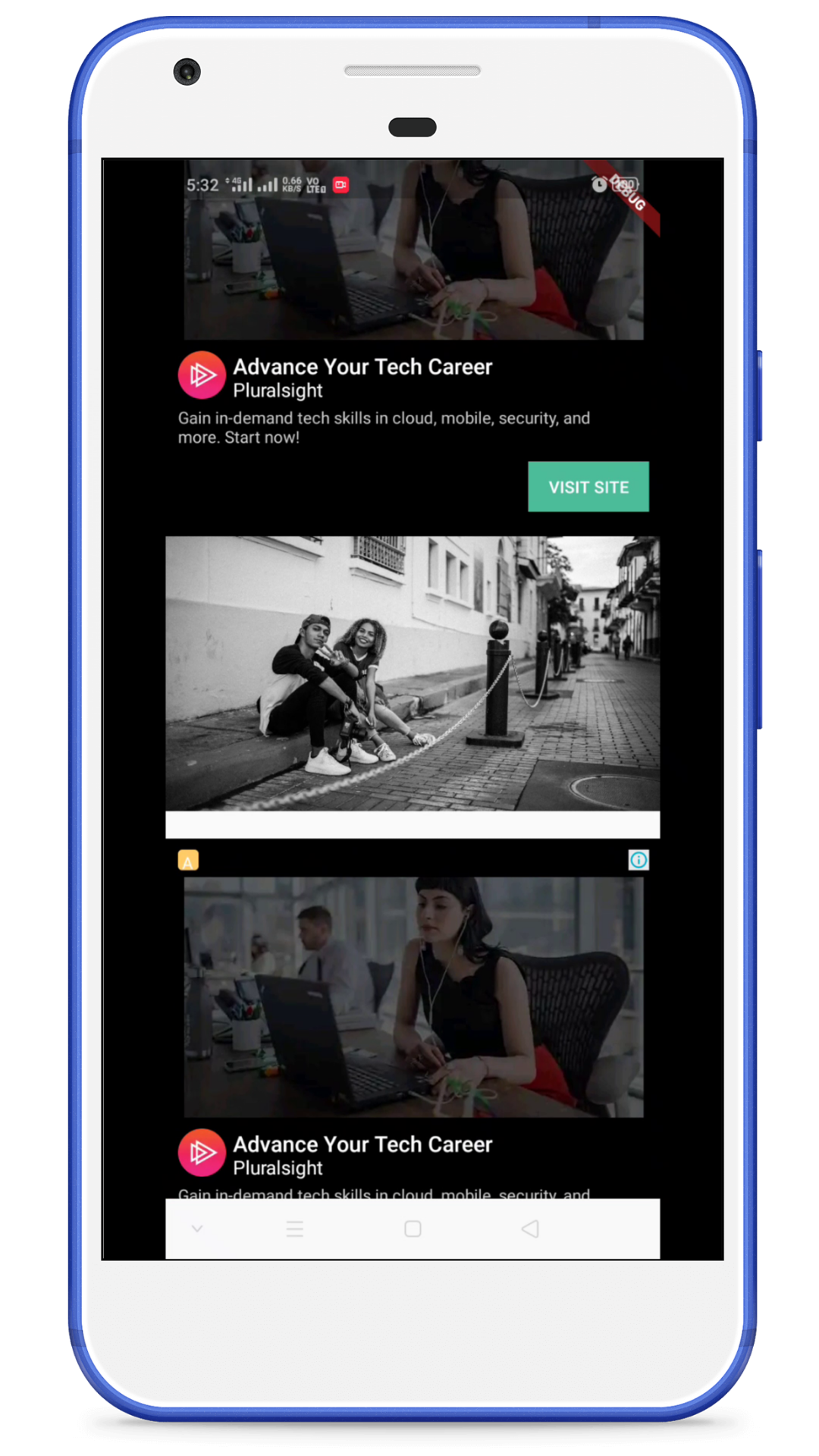Flutter Native Ads screenshot