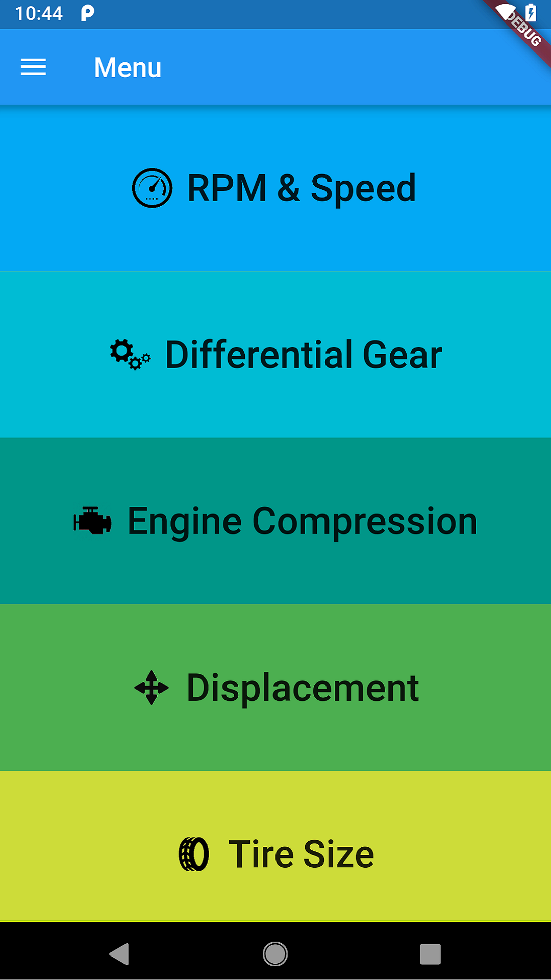AutoCal screenshot