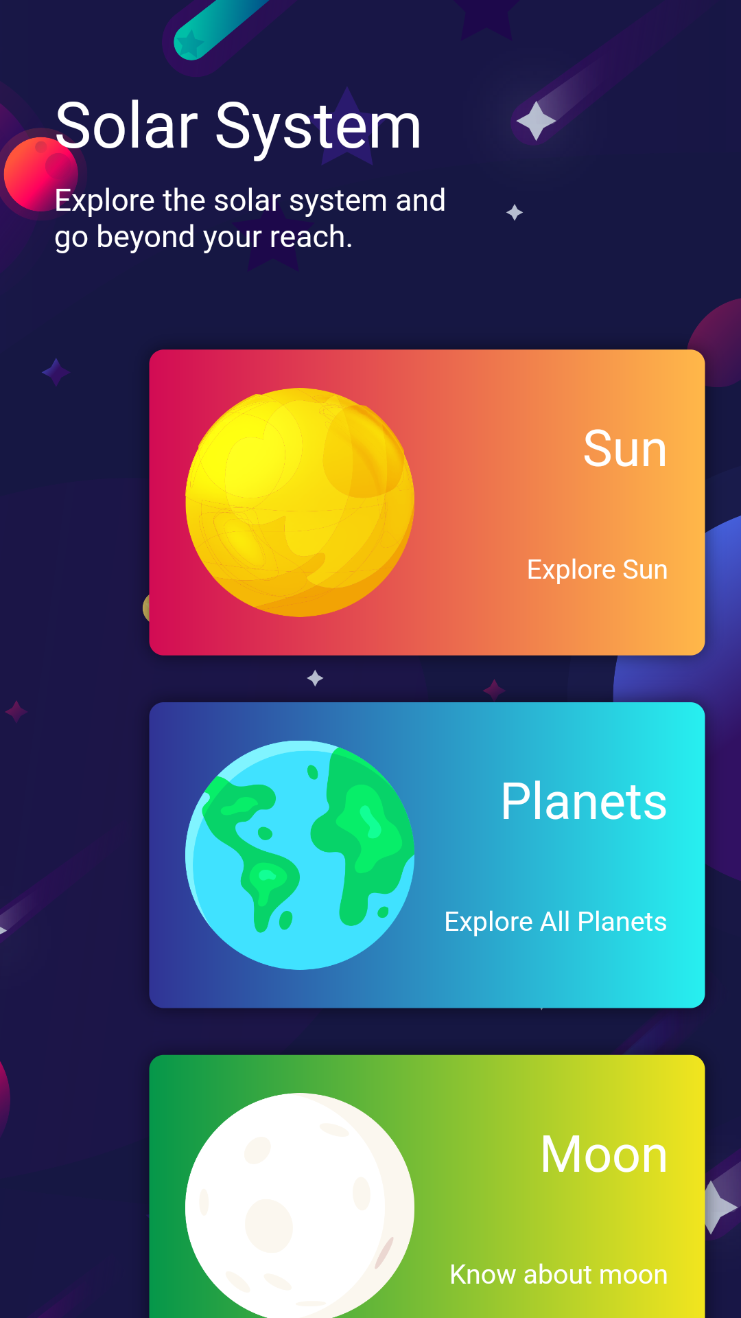 Solar System screenshot