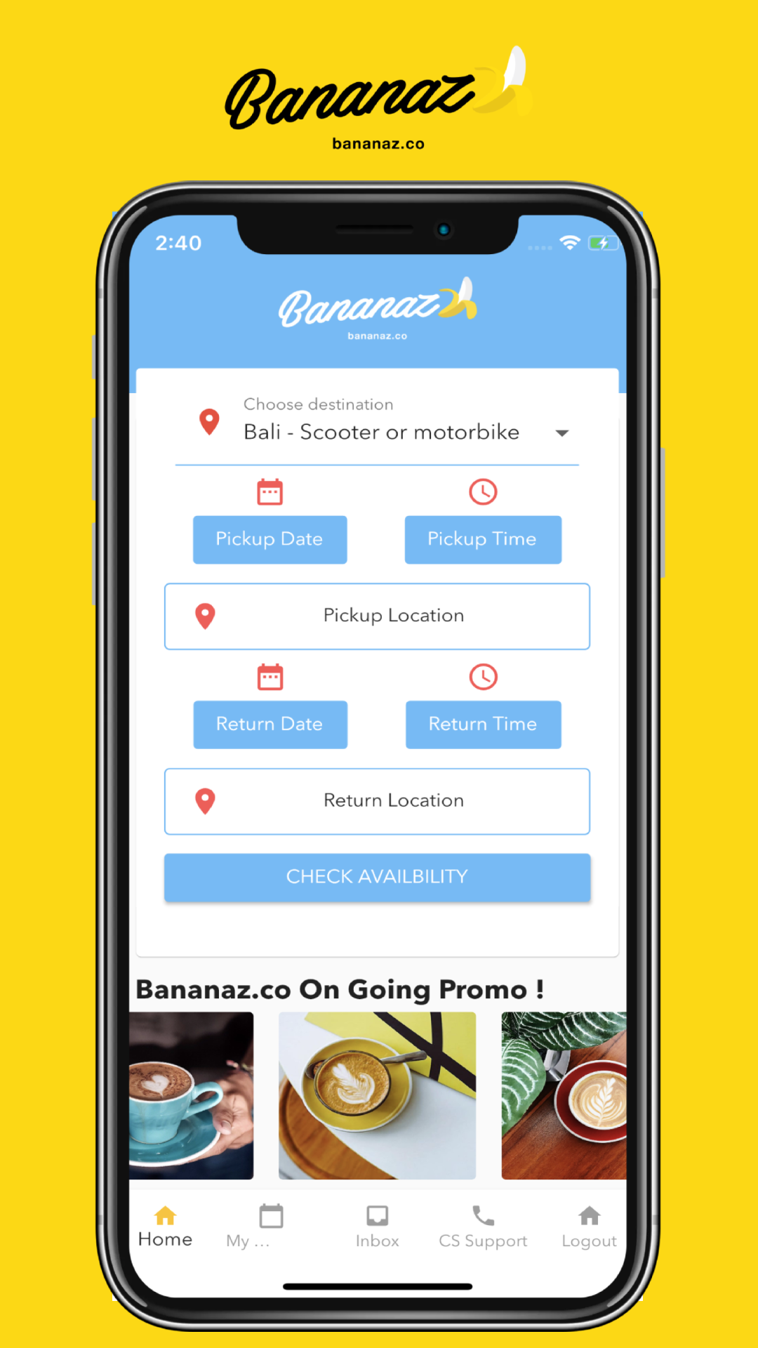 Bananaz Bali Bike Rental | Hugaf.com screenshot