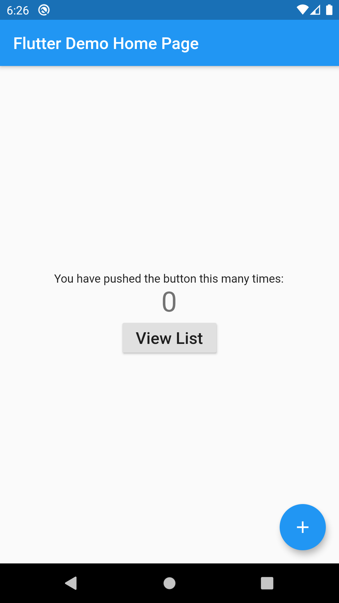 Flutter Beginner Learning App screenshot