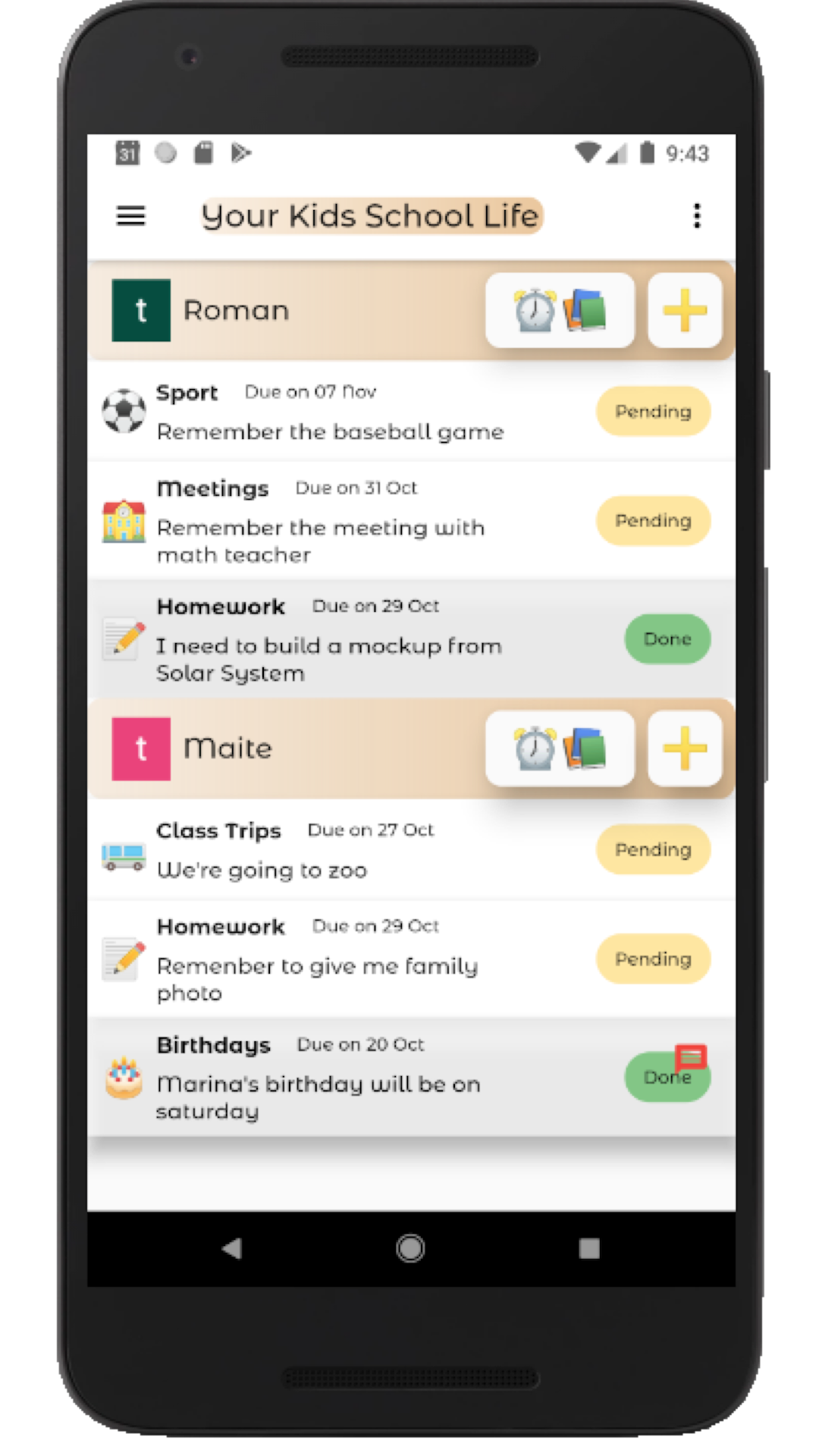 SchooLife screenshot