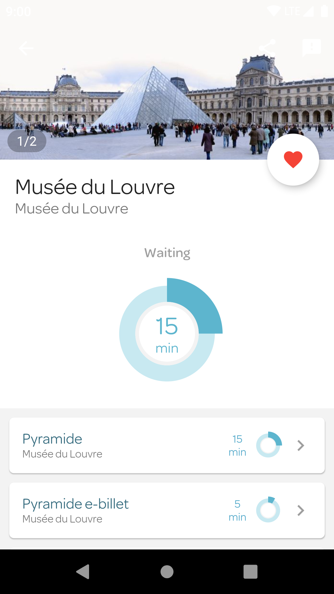 Affluences screenshot
