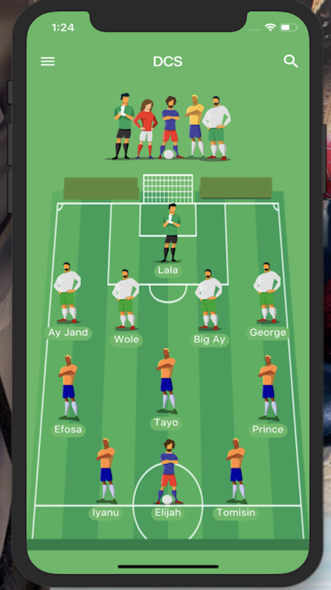 Fantasy FootballTeam screenshot
