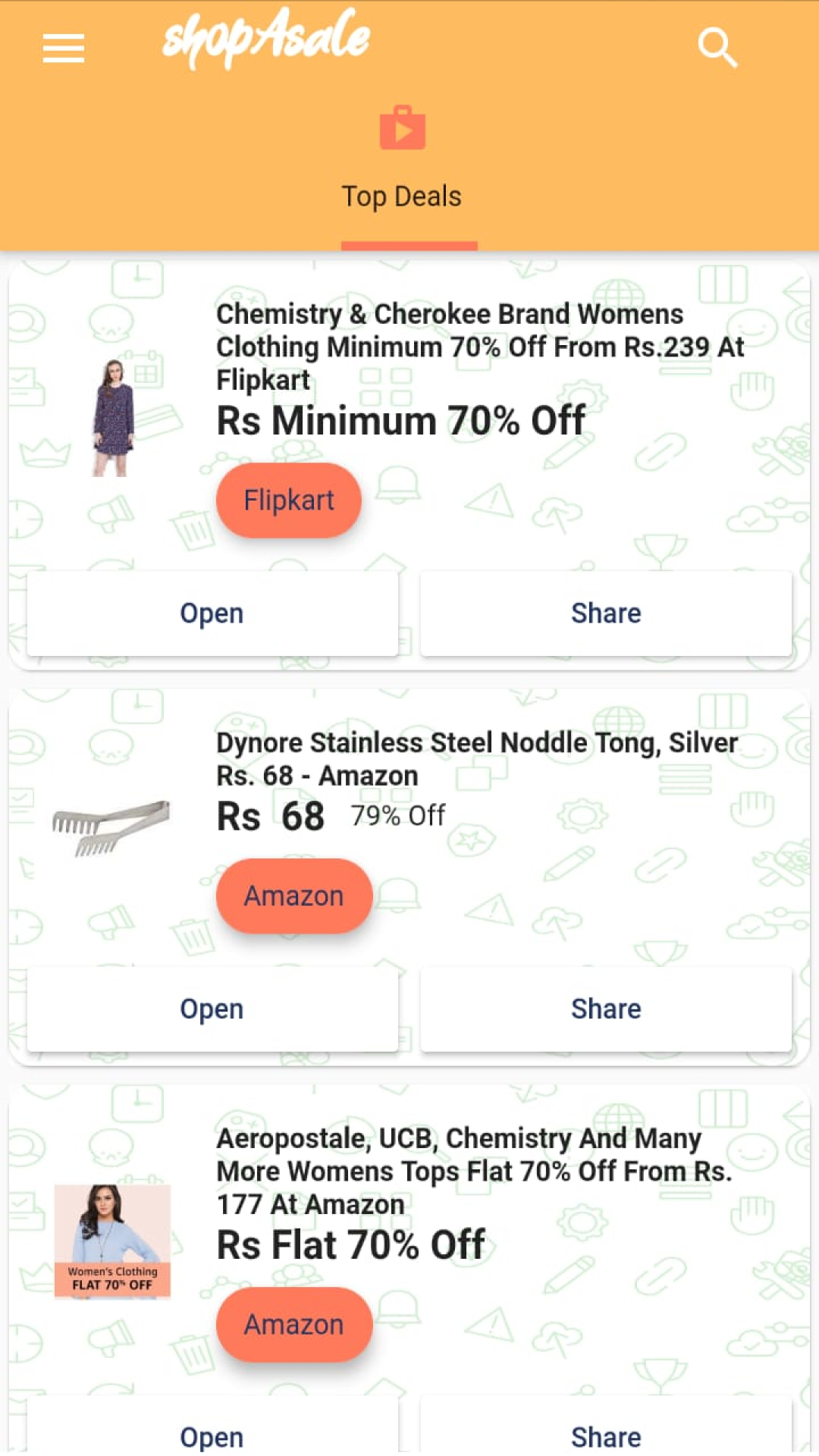 shopAsale - Shop Sale Products screenshot
