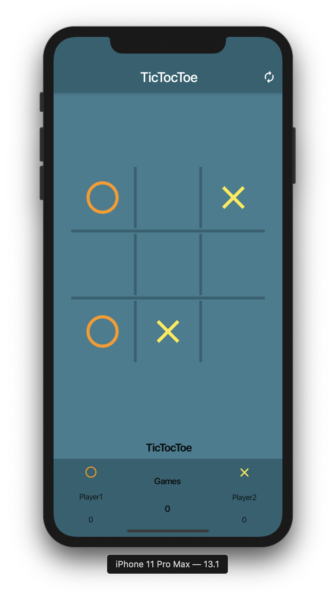 TicTocToe screenshot