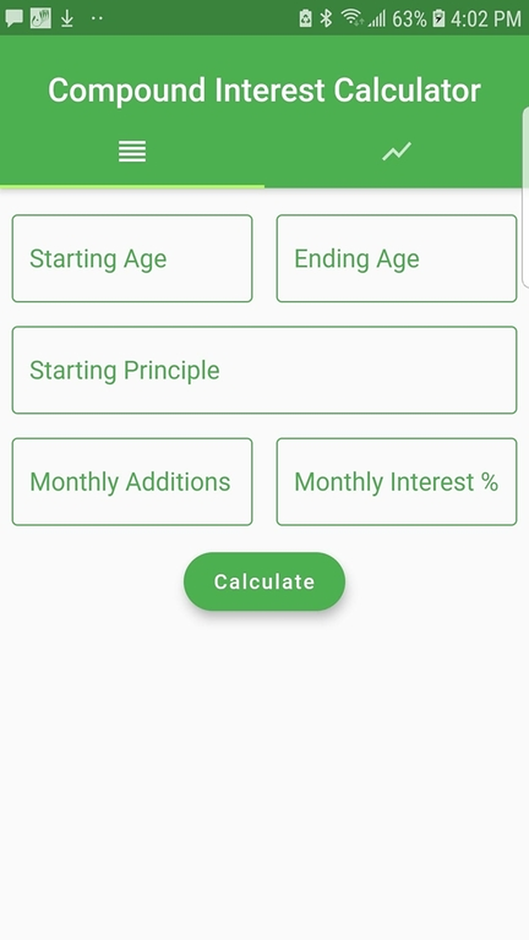 Compound Interest Calculator screenshot 2