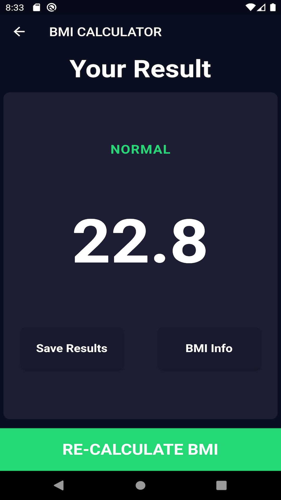BMI Calculator screenshot 4