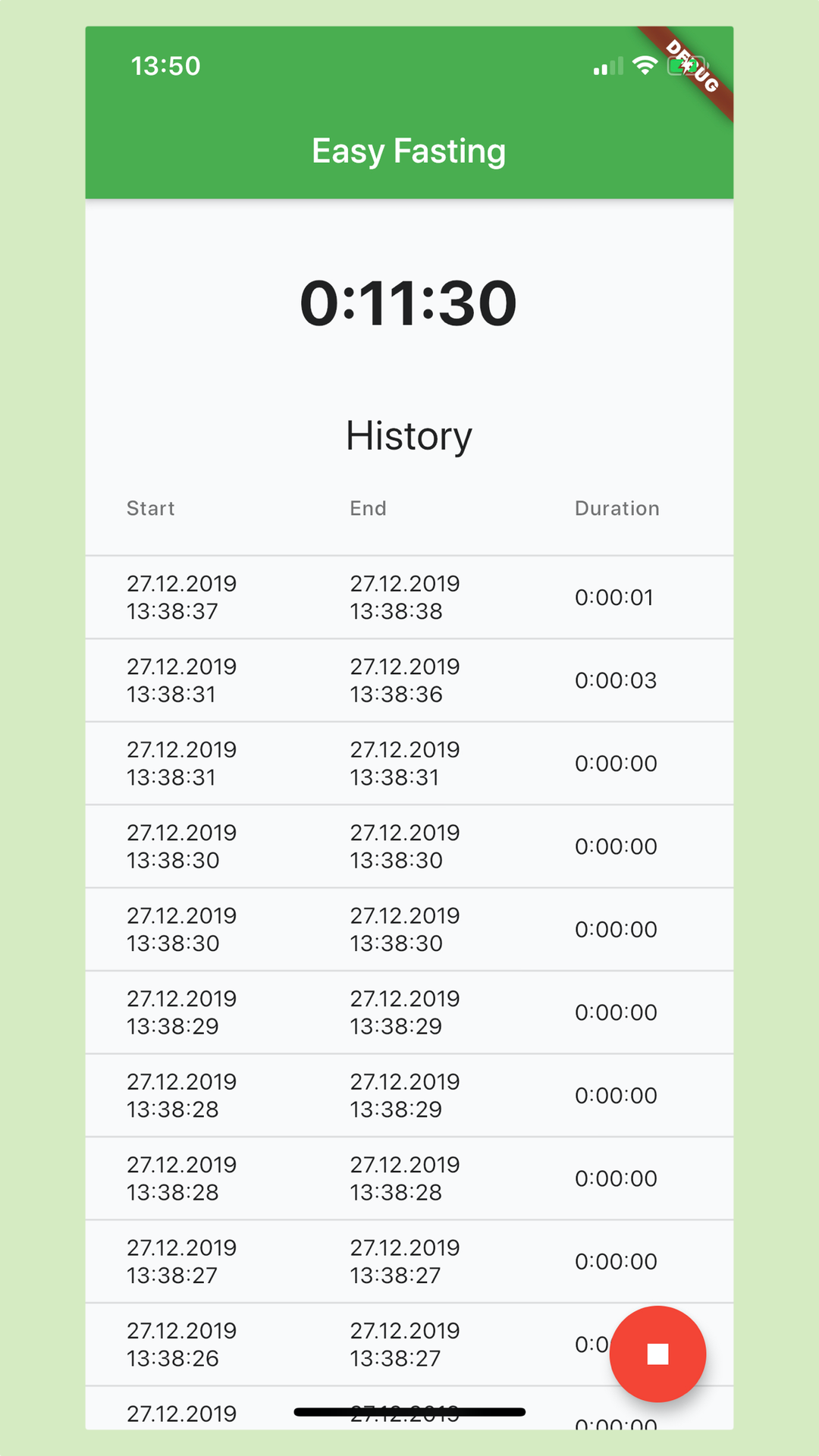 Easy Fasting screenshot