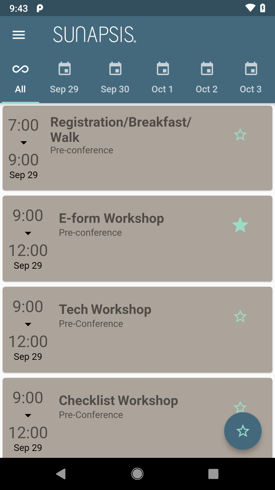 2018 sunapsis Users Conference screenshot