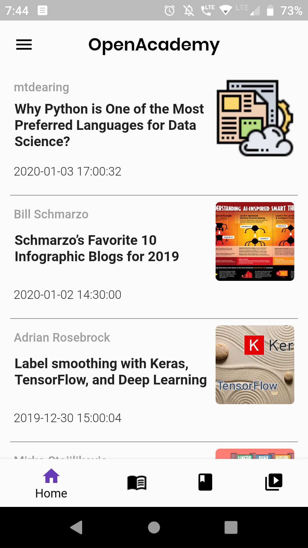 OpenAcademy screenshot