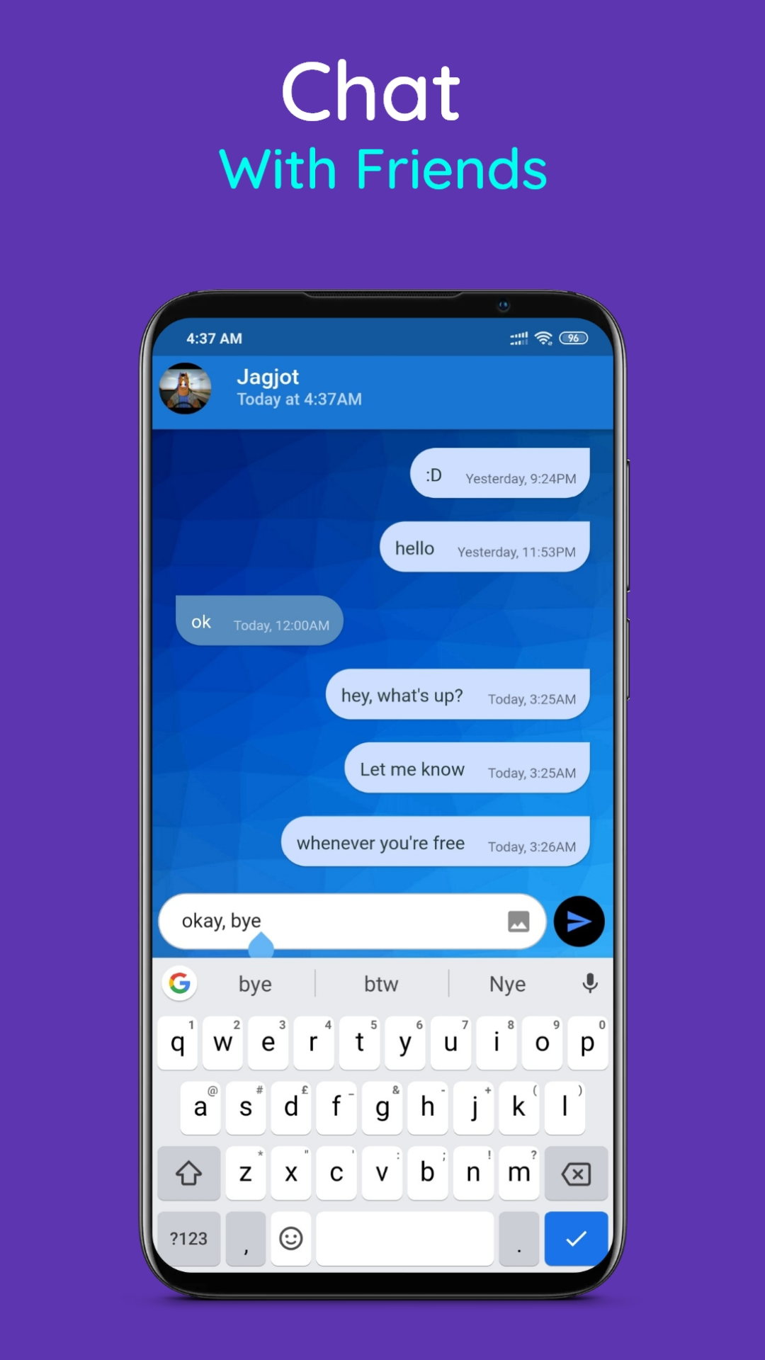 FlashChat screenshot