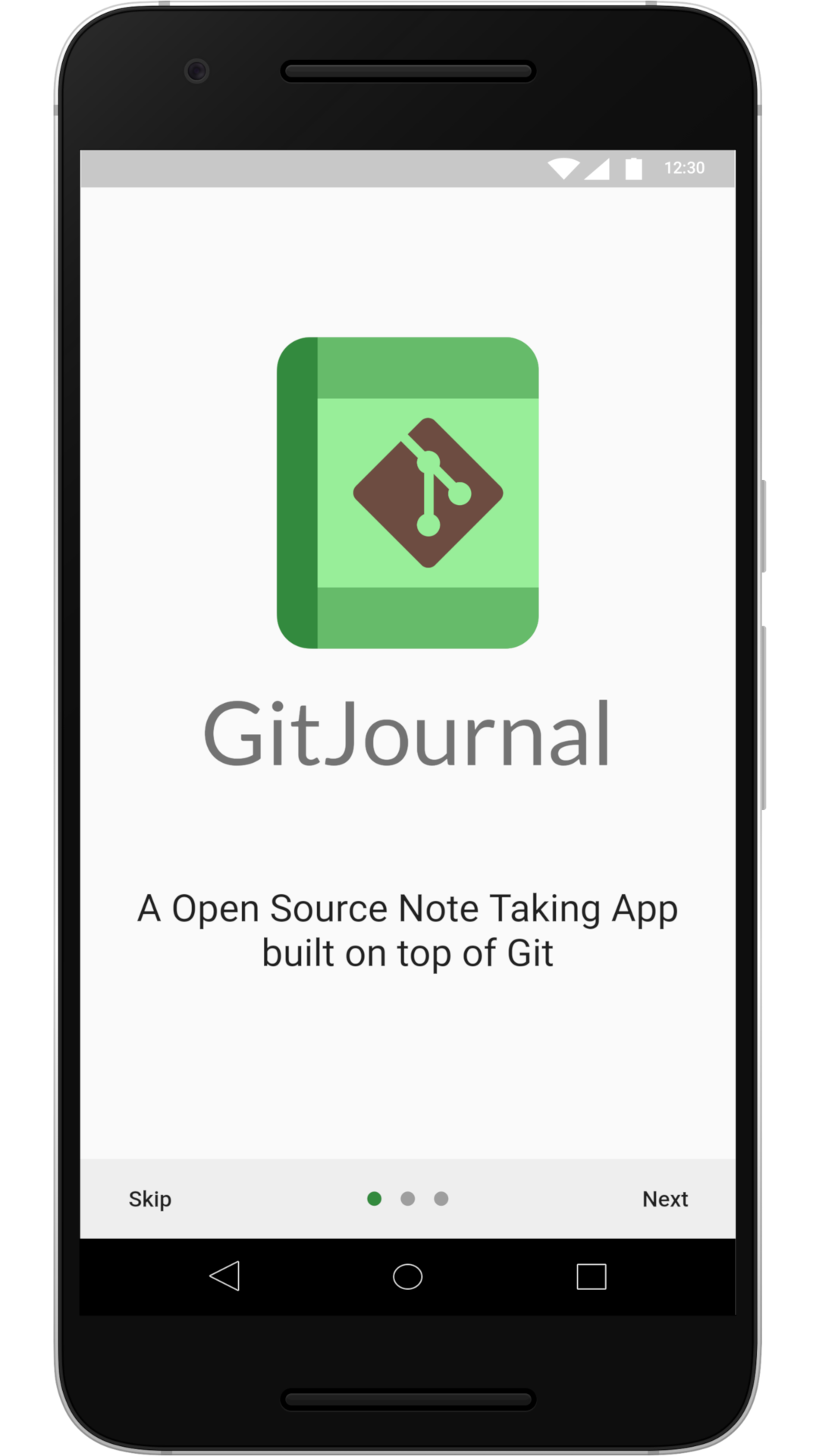 GitJournal screenshot