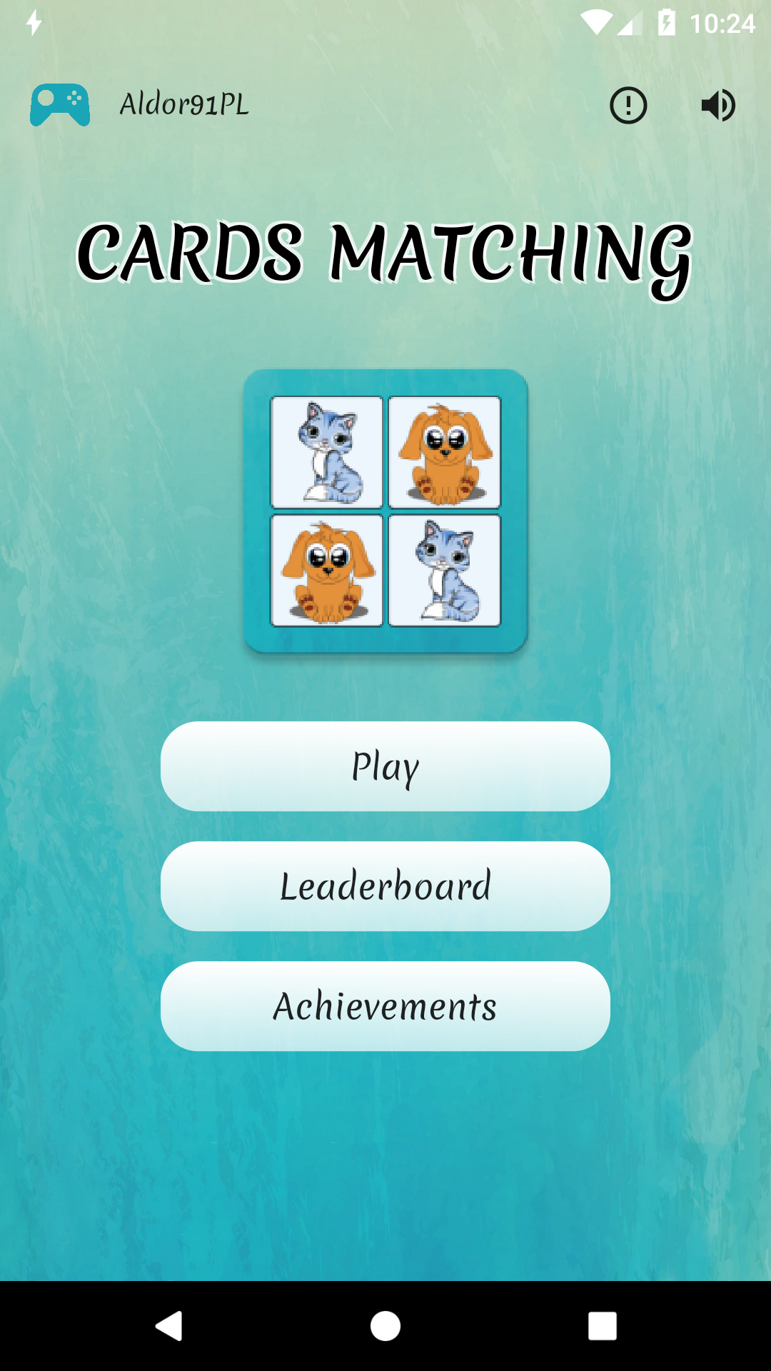 Cards matching - train your memory screenshot