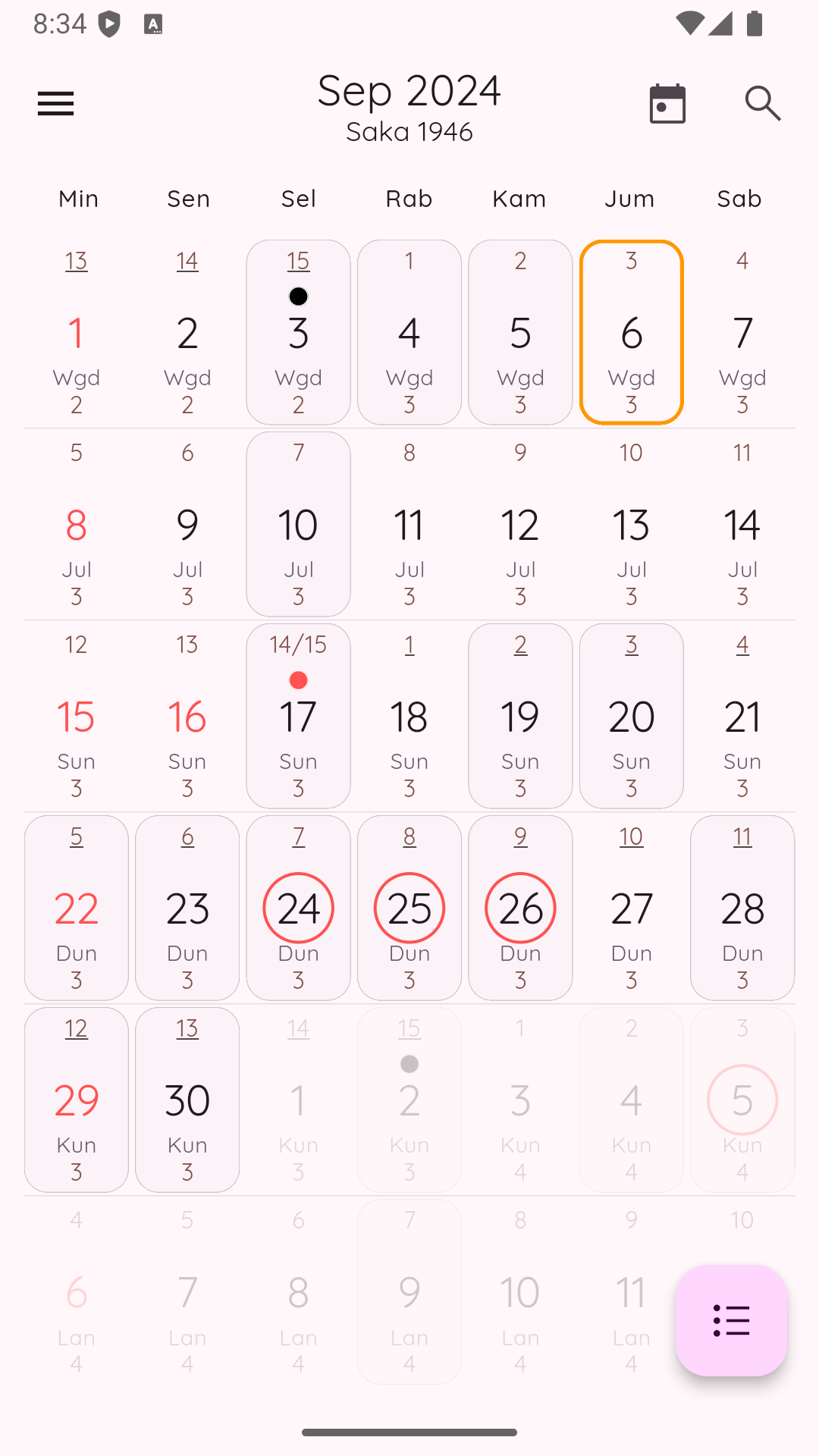 Kalender Saka Bali screenshot