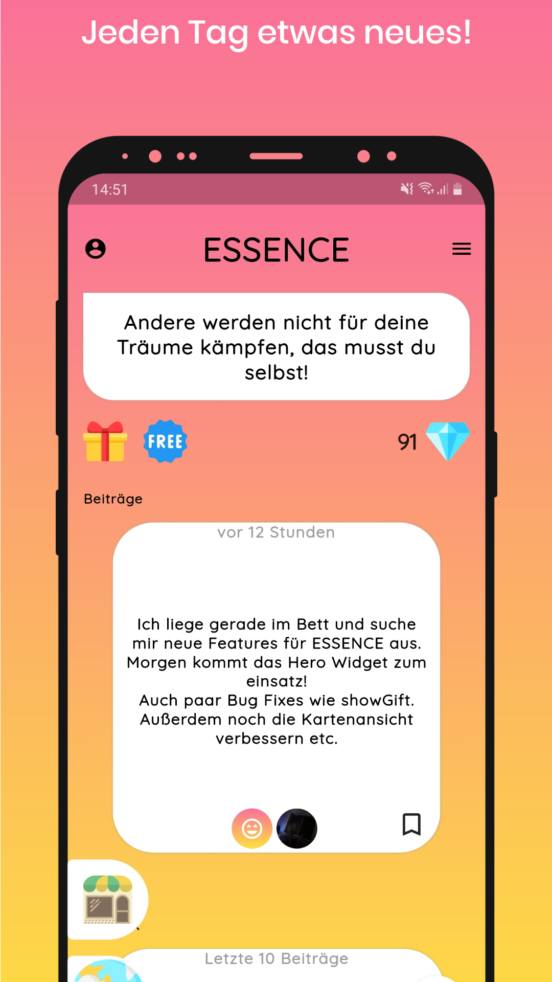 ESSENCE - Your personal diary screenshot