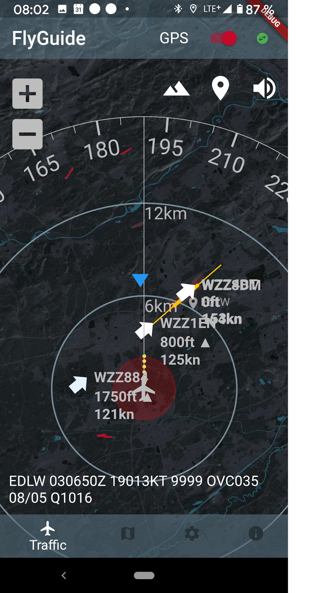 FlyGuide screenshot