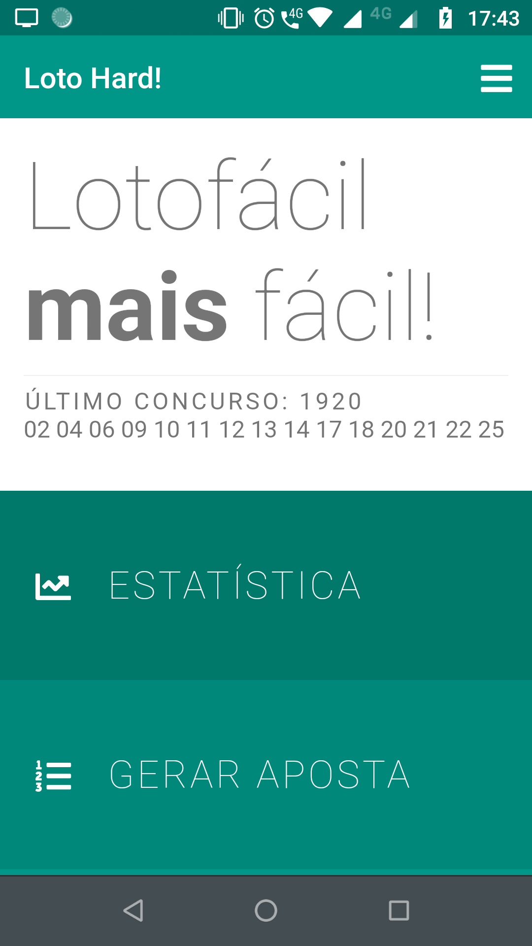 LotoHard! screenshot