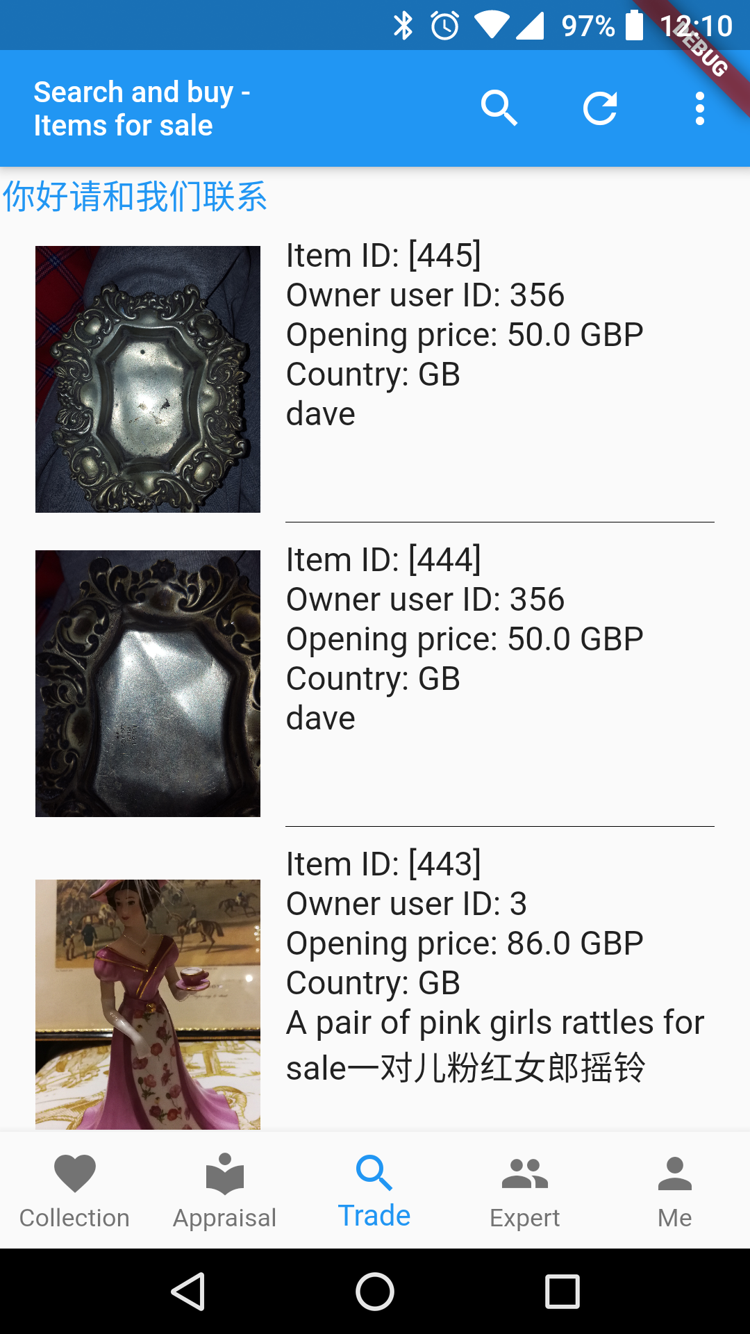 SkyDragon Antiques Platform screenshot