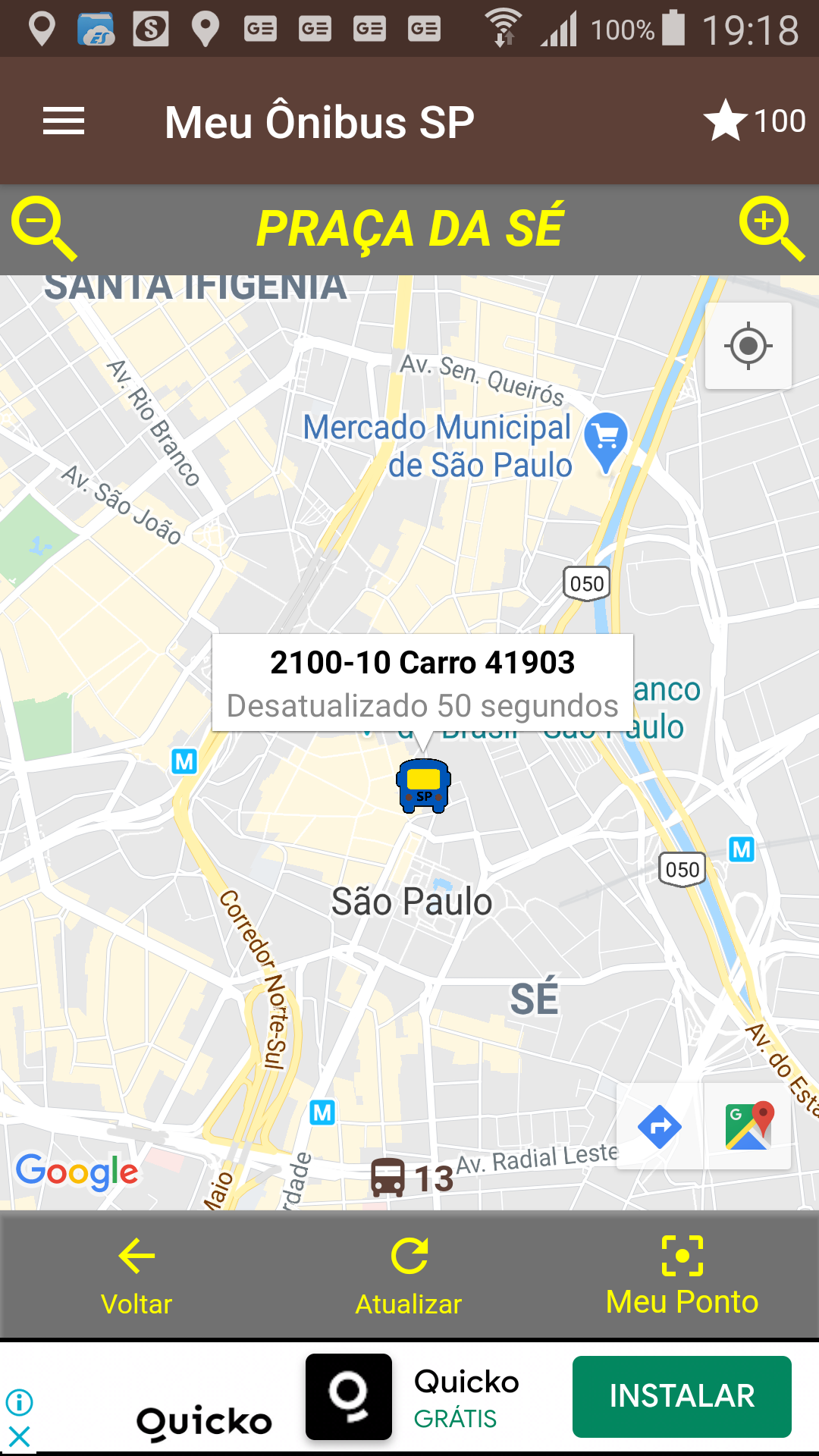 Meu Ônibus SP (My Bus SP) screenshot