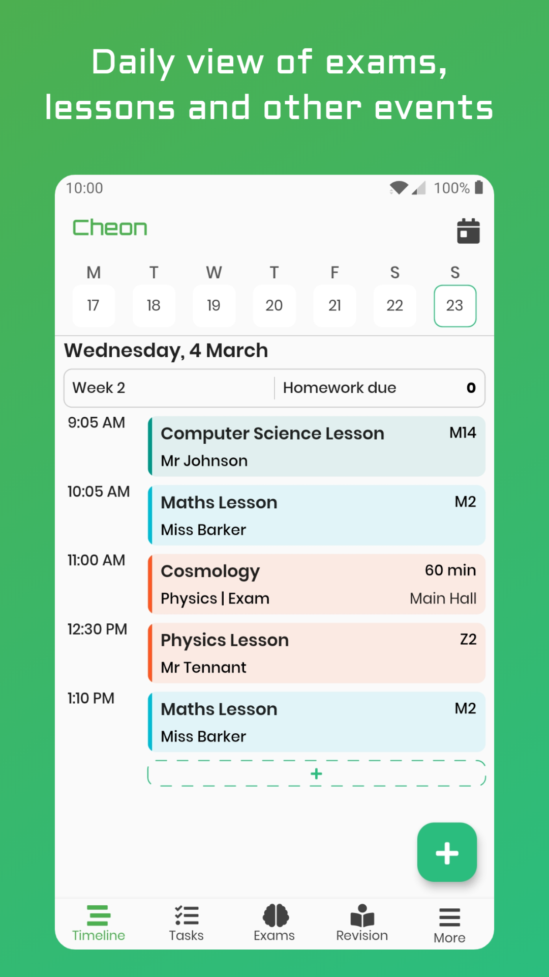 Cheon Smart Planner screenshot