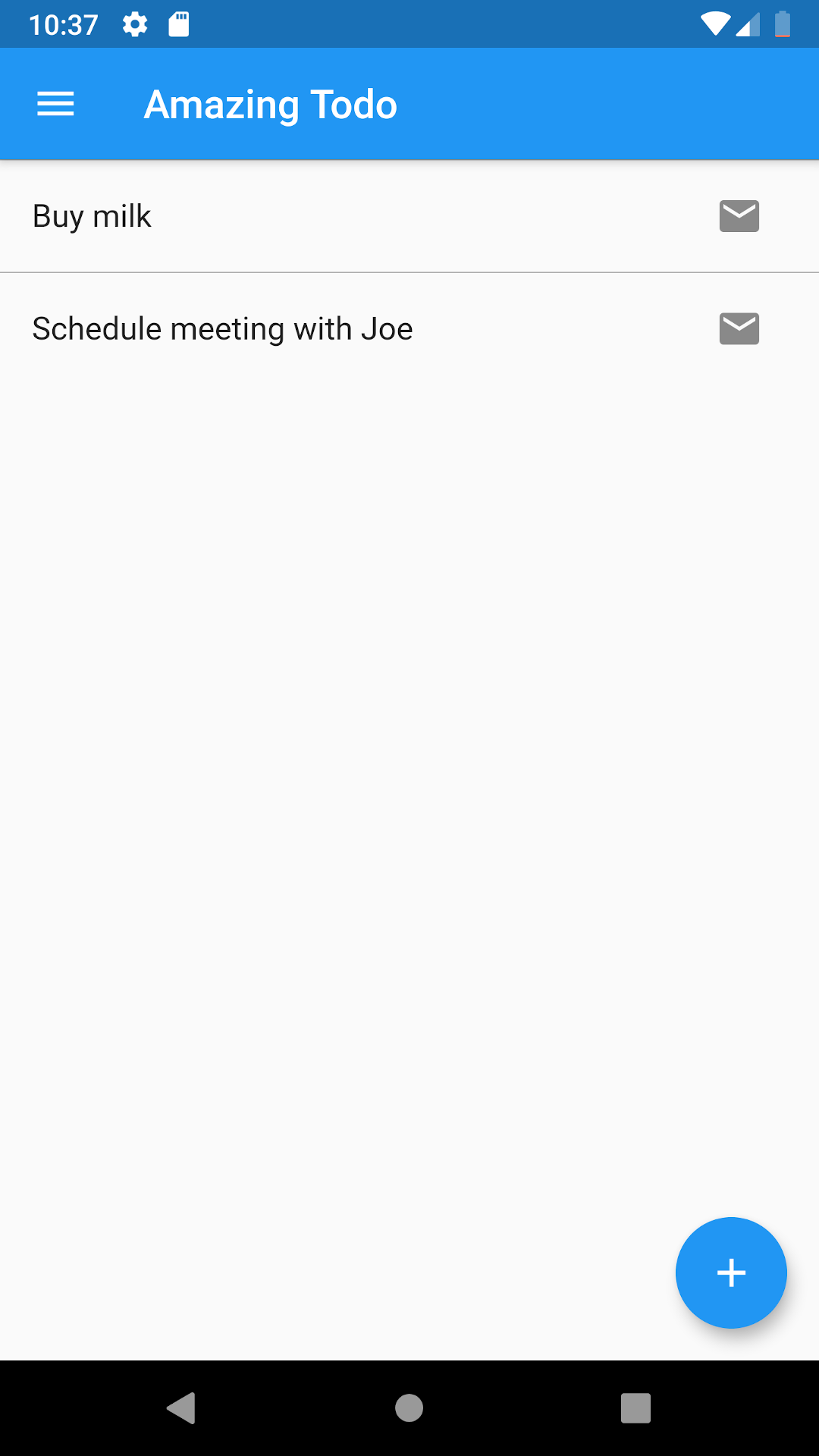 Amazing Todo screenshot