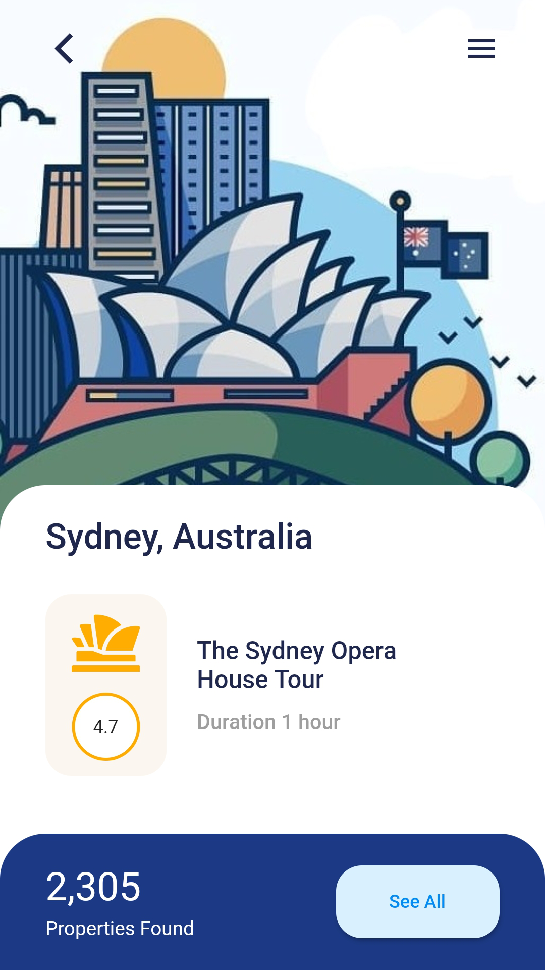 Booking screenshot