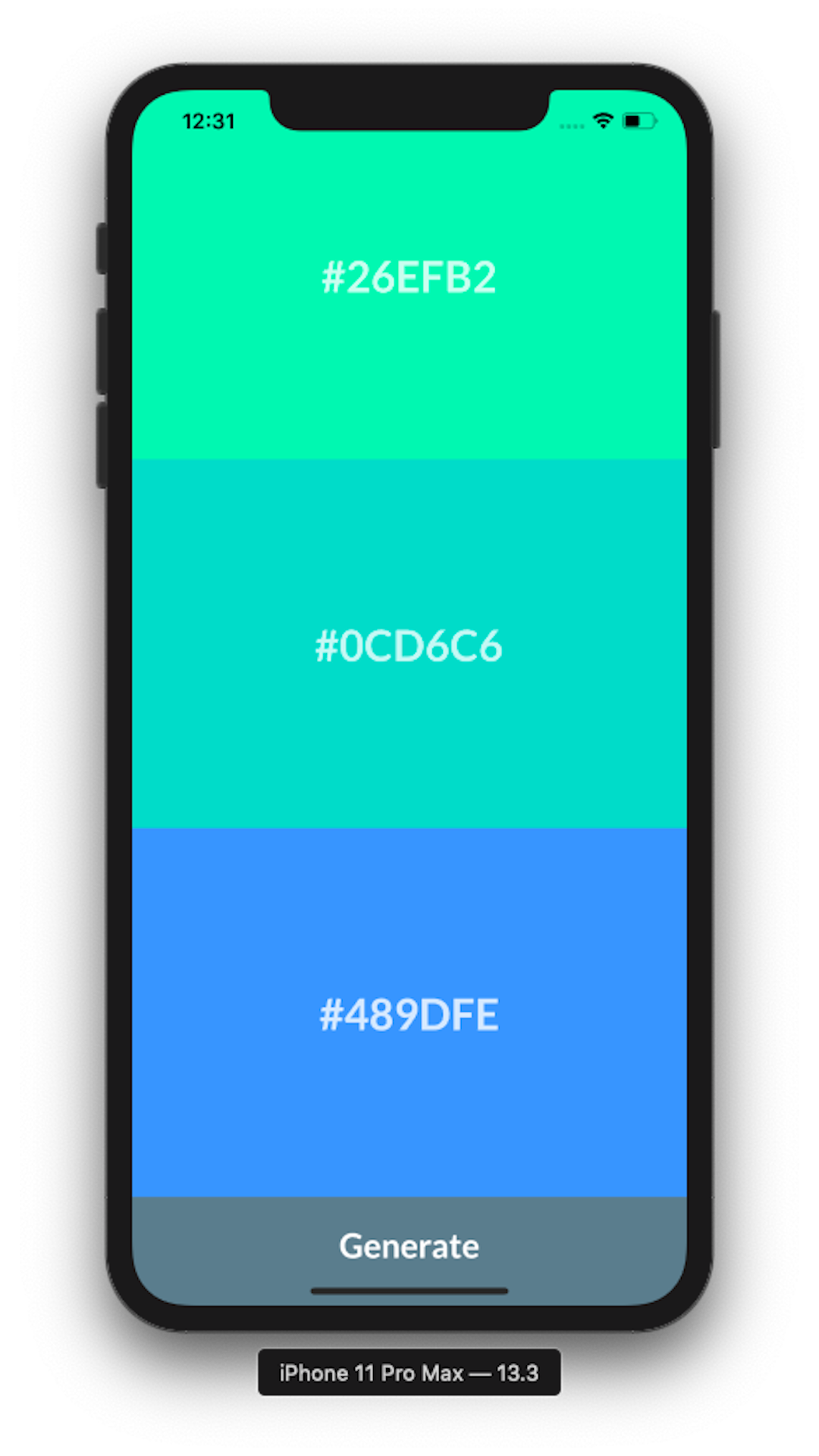 Color App screenshot