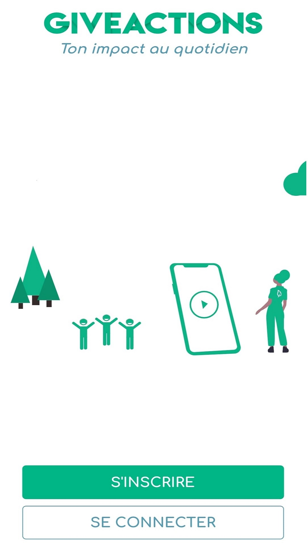 GiveActions - Your daily impact screenshot