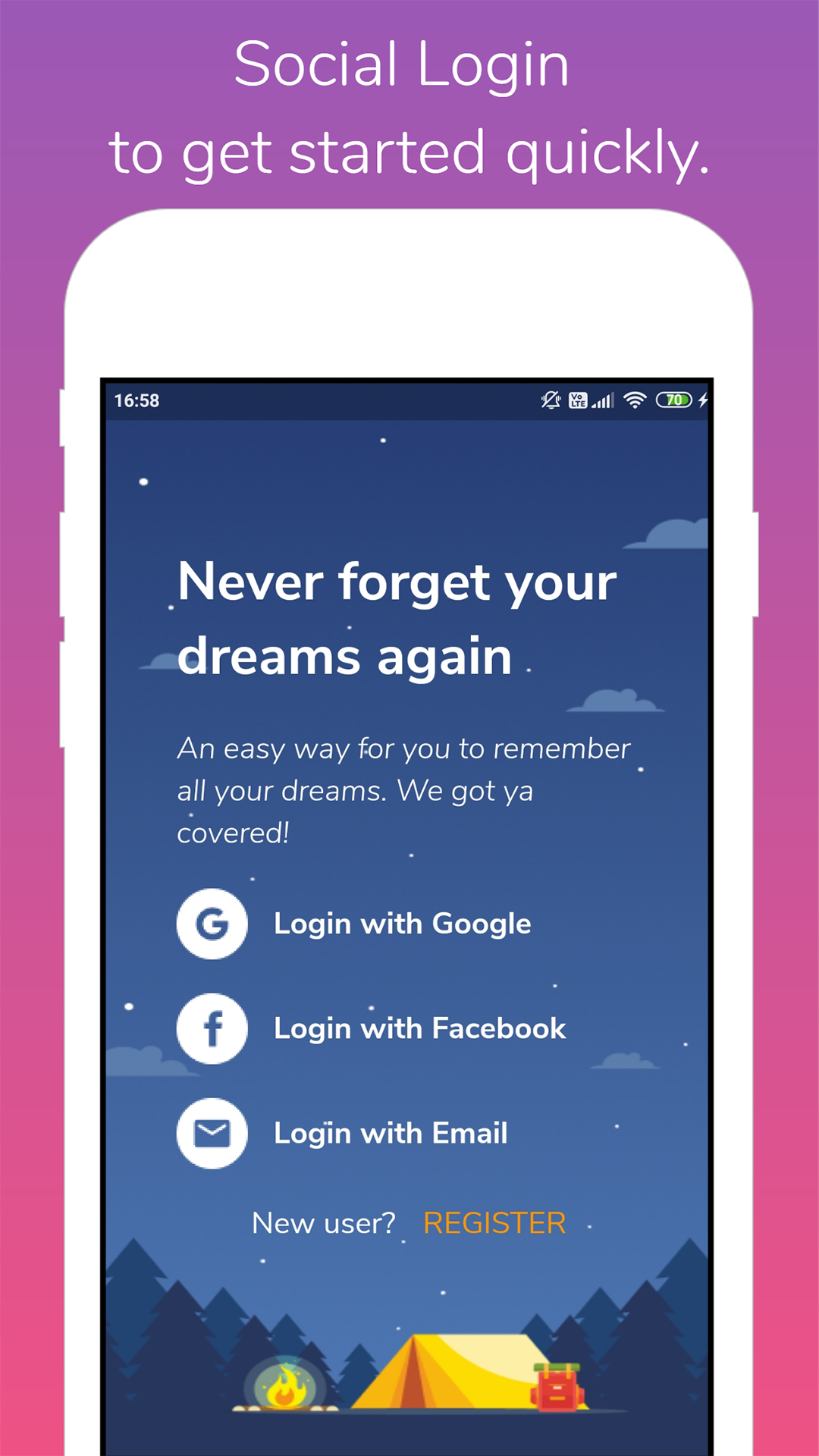Slumberr - Dream Journal on Cloud screenshot