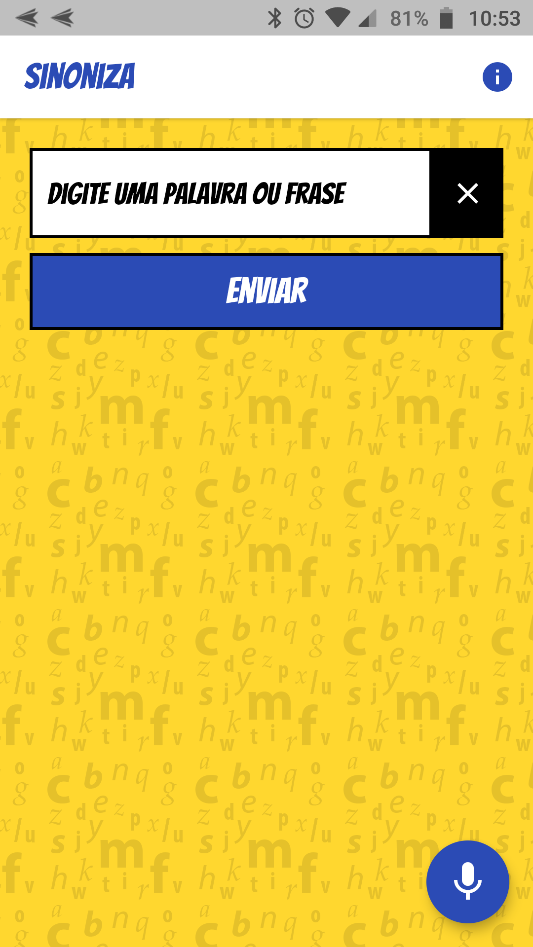 Sinoniza screenshot