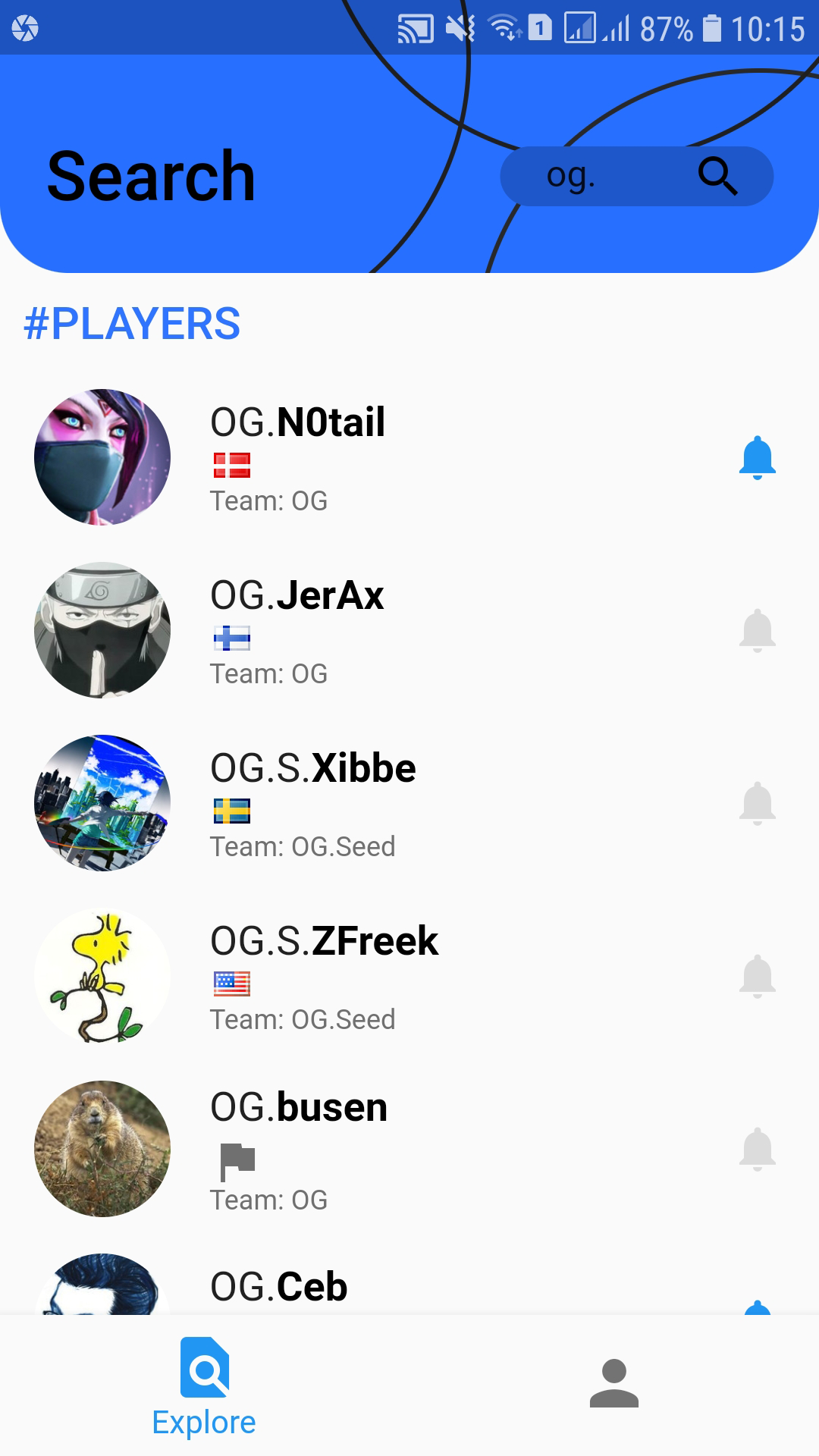 Dotanotifier screenshot