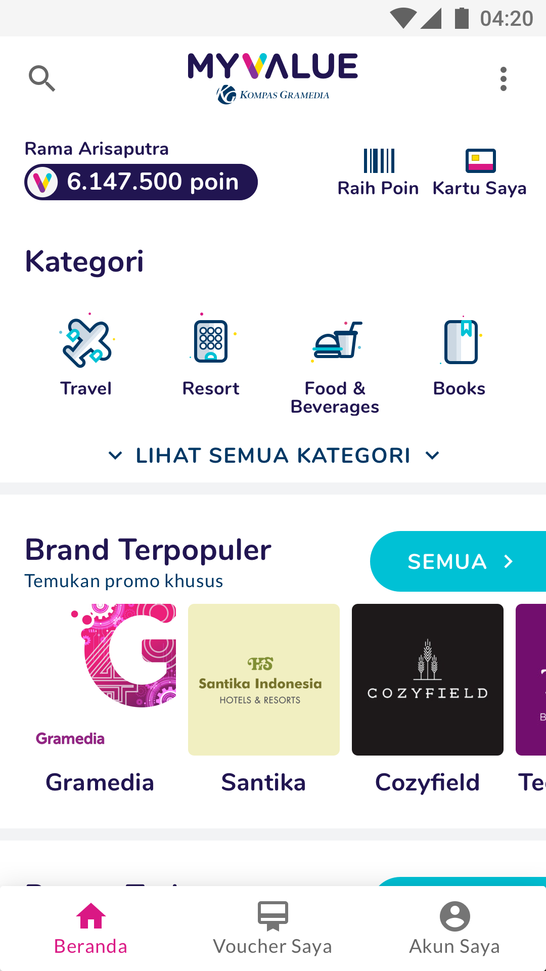 MyValue screenshot