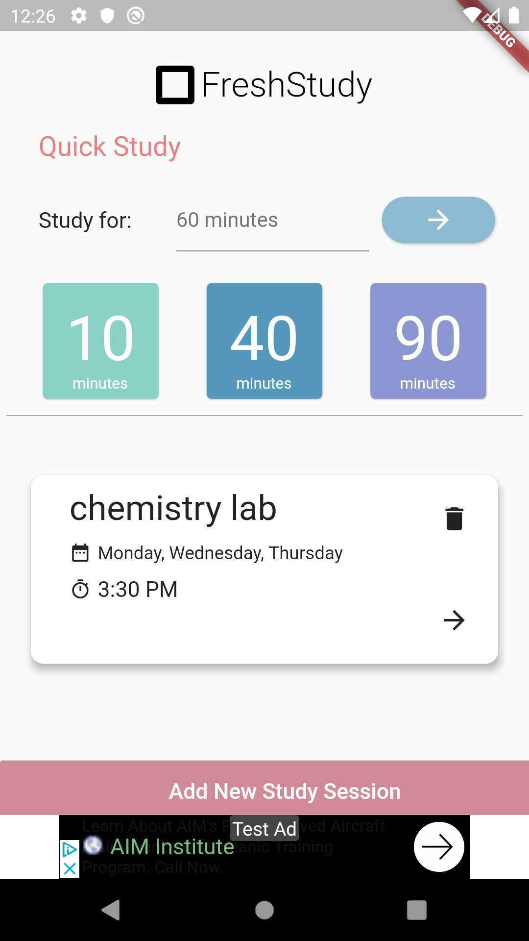 Fresh Study screenshot