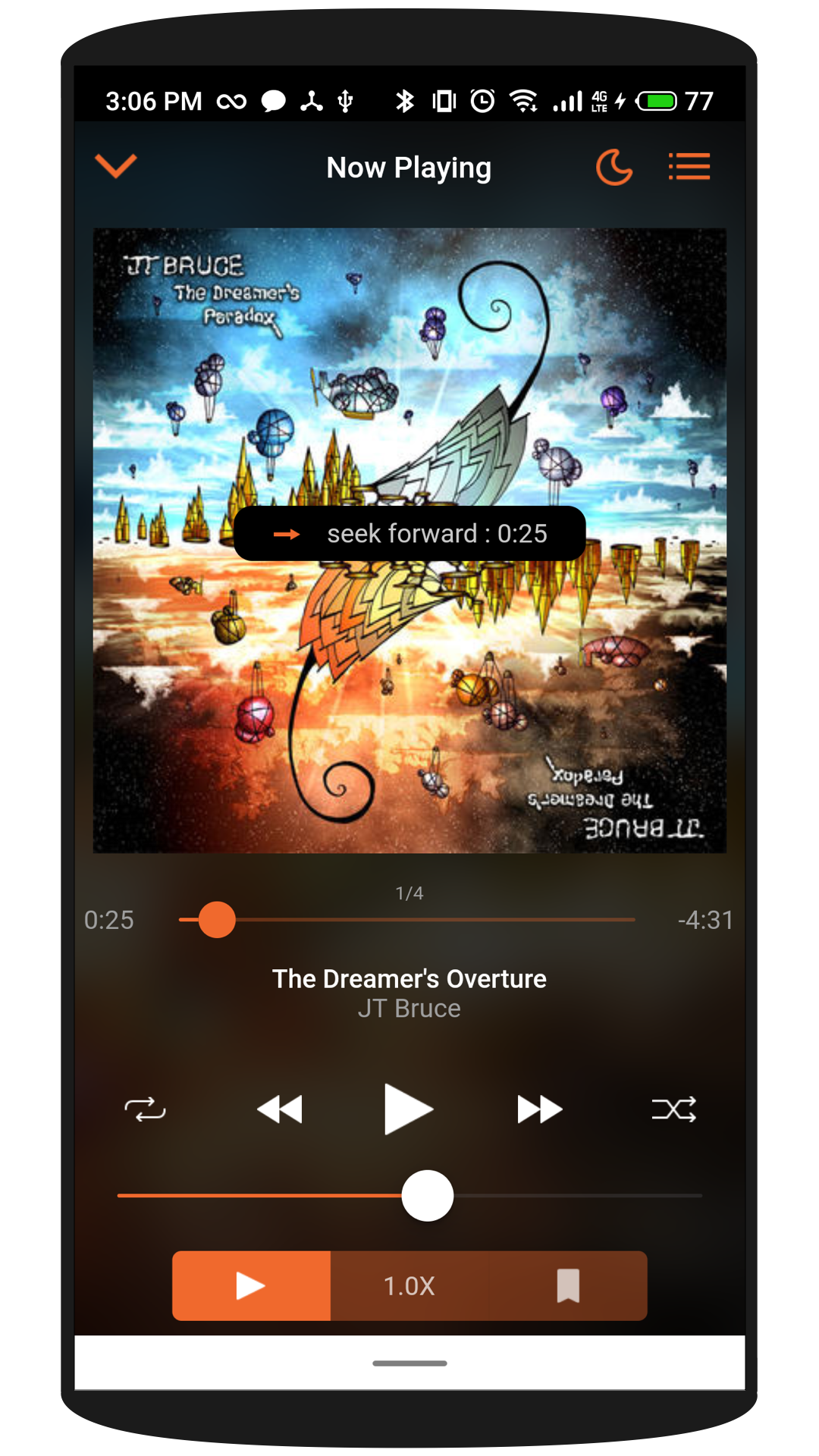 SpeedUp Player Pro screenshot
