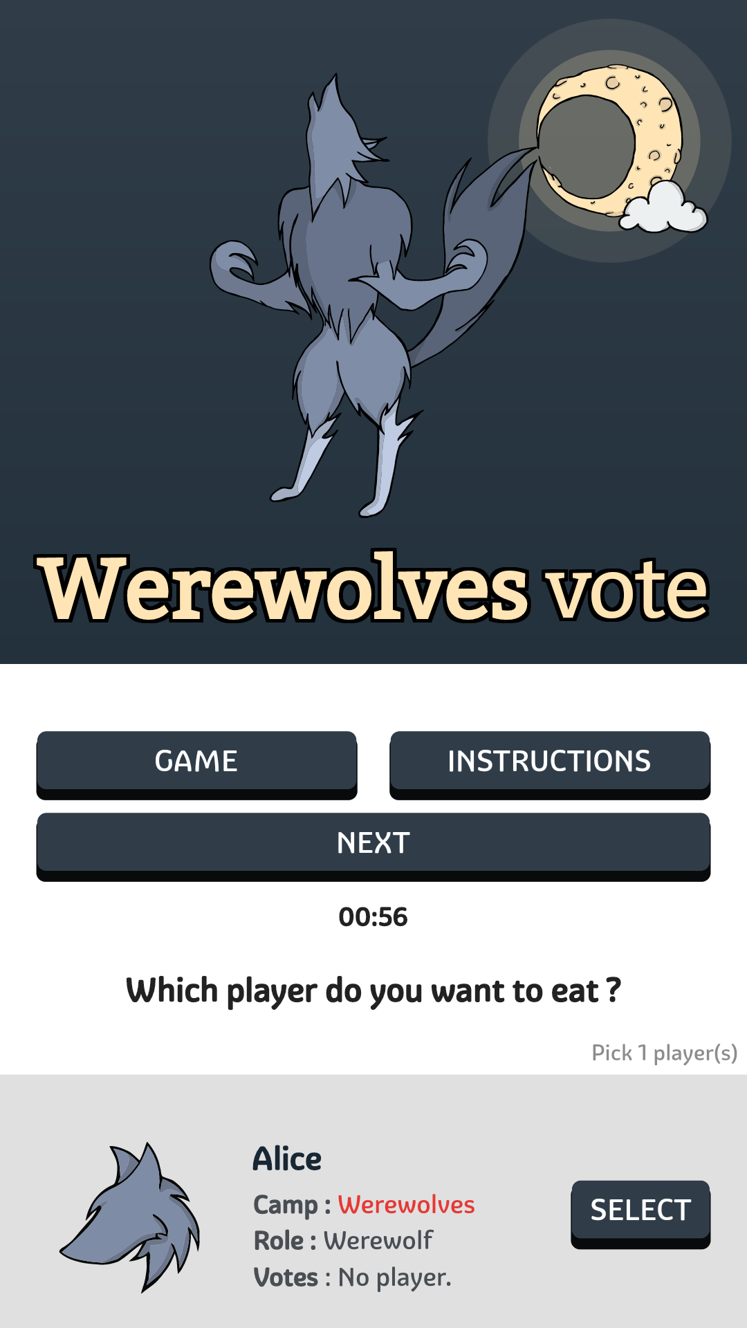 Mobile Werewolf – The Werewolf game on smartphone screenshot 4